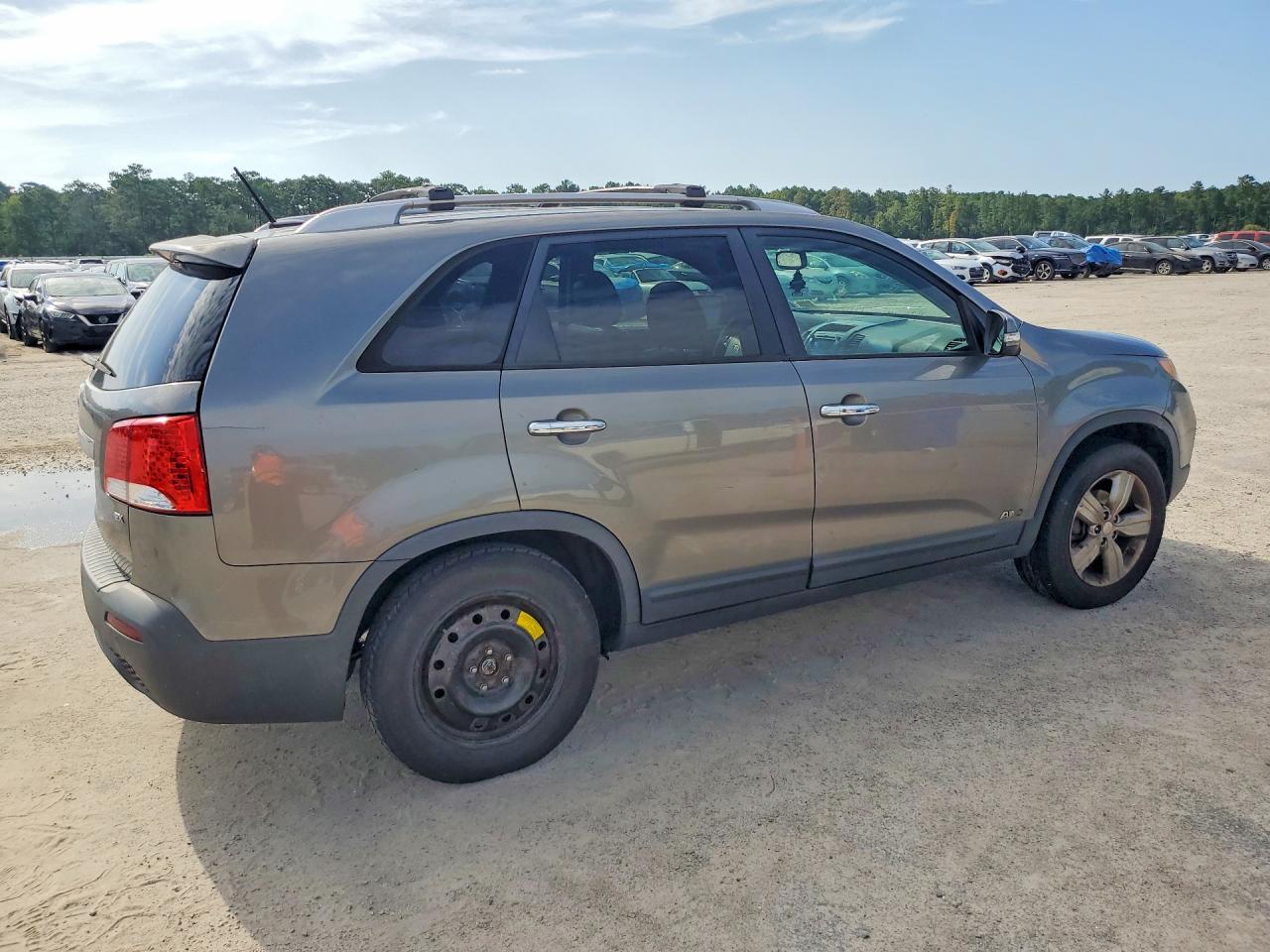 2013 Kia Sorento Ex Gray vin: 5XYKUDA68DG405224