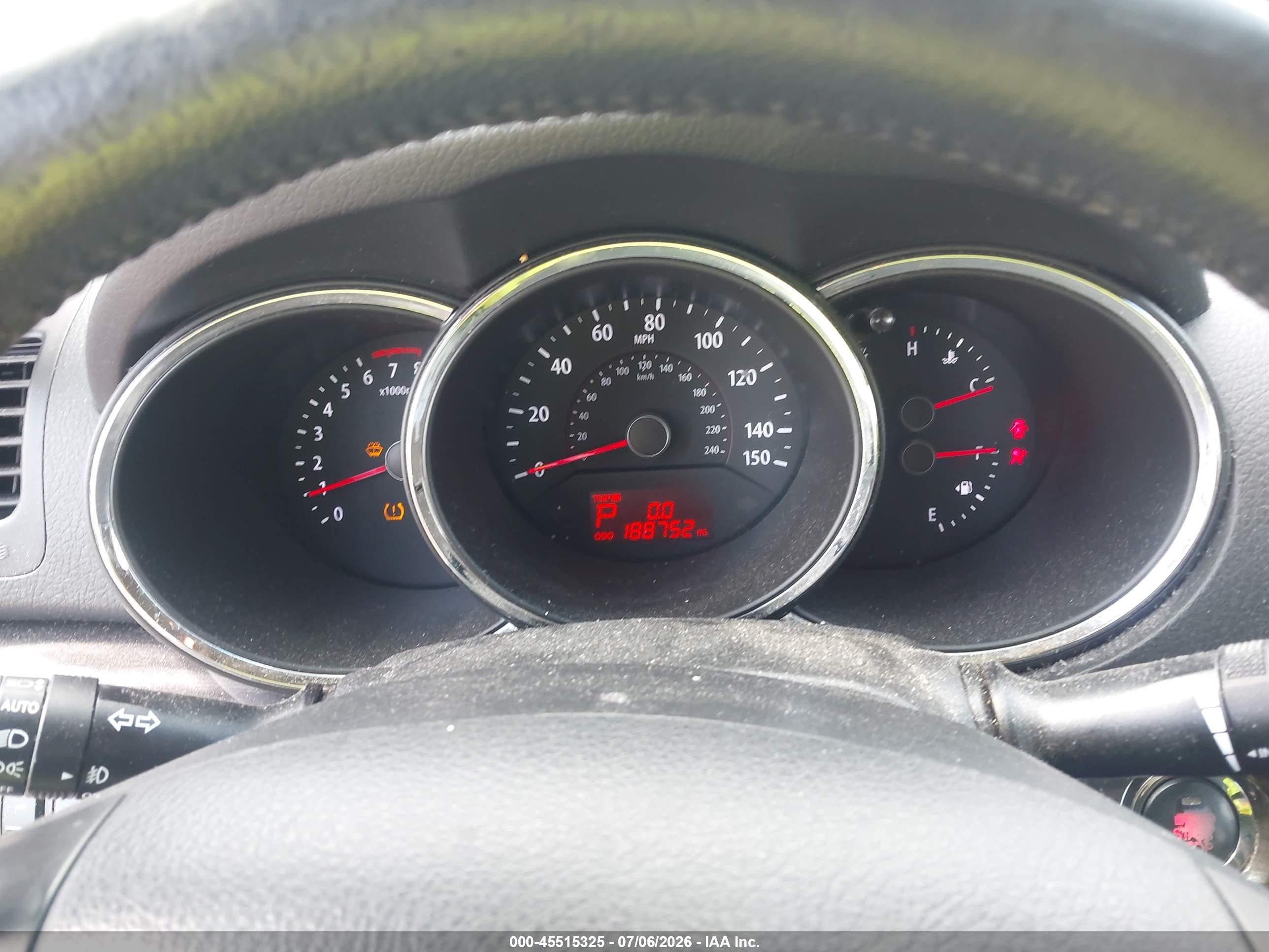 2013 Kia Sorento Ex White vin: 5XYKUDA69DG353716