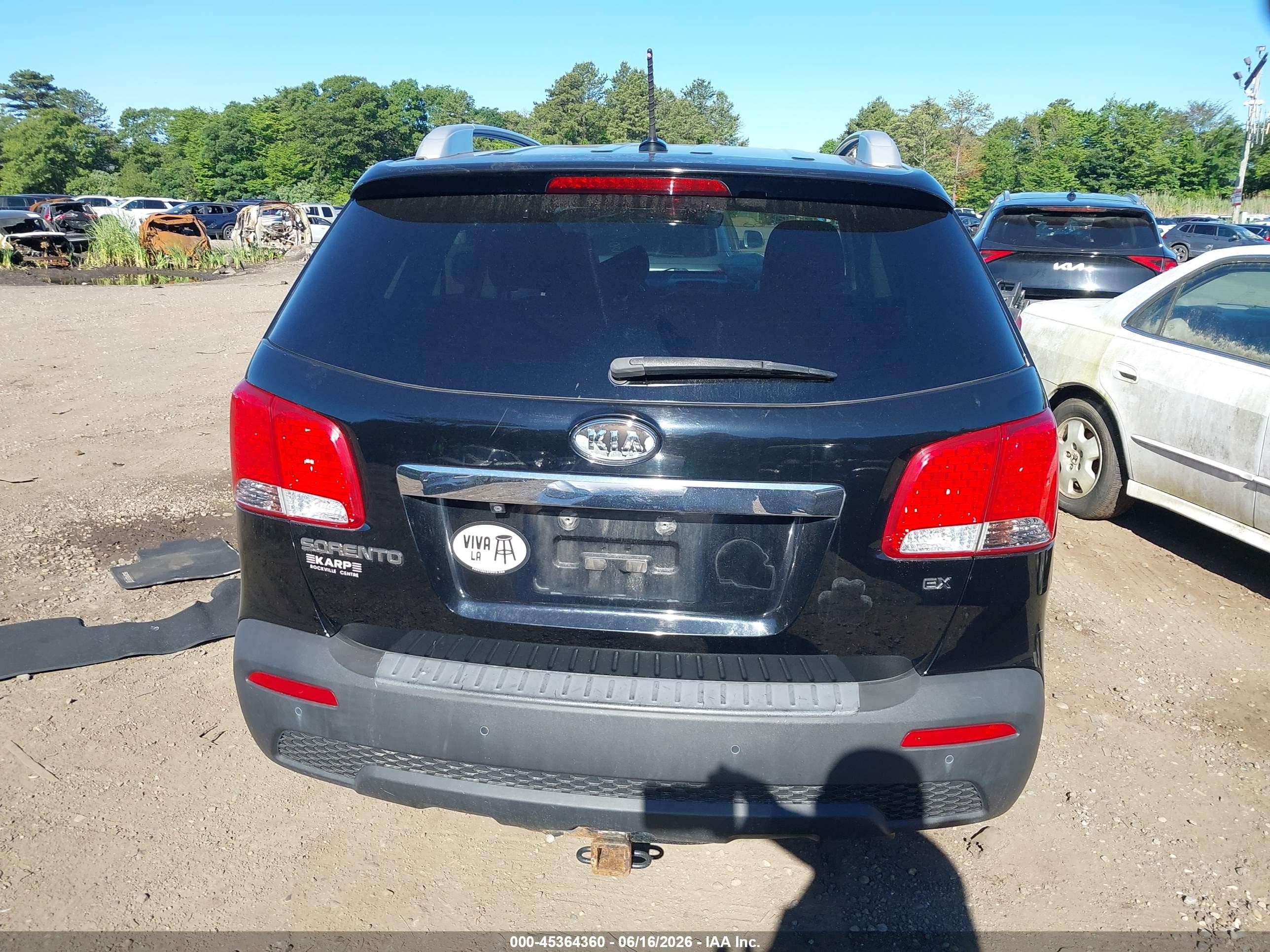 2013 Kia Sorento Ex Black vin: 5XYKUDA69DG407533