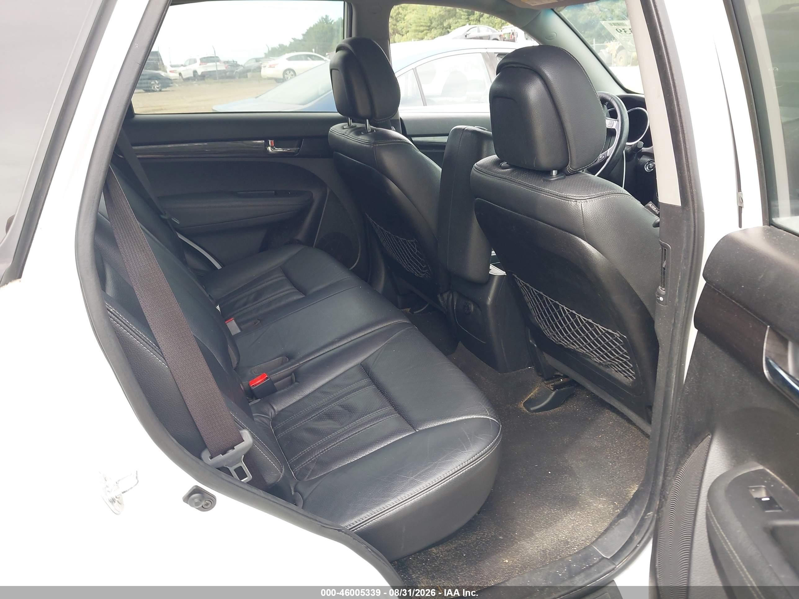 2013 Kia Sorento Ex White vin: 5XYKUDA6XDG324113