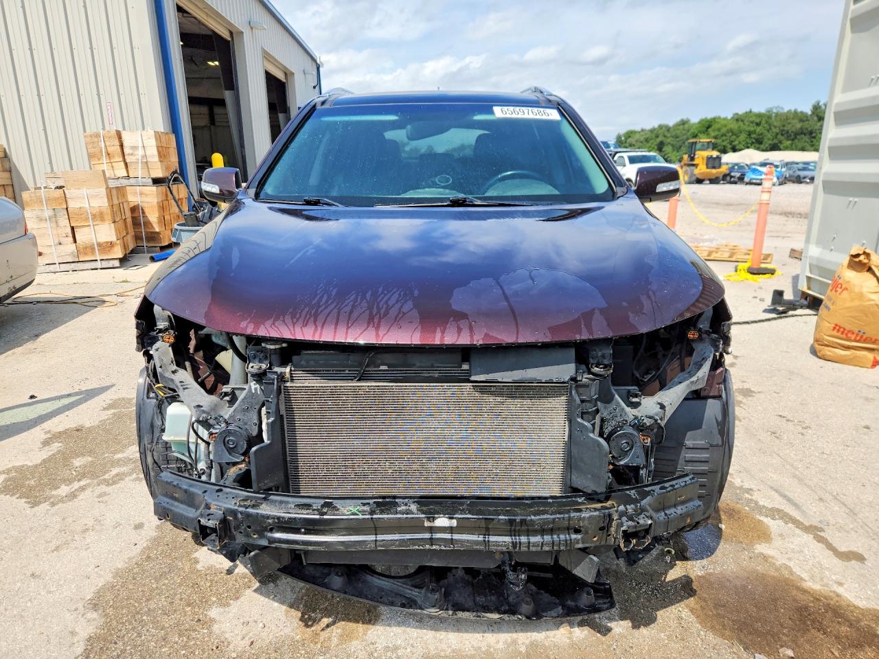 2014 Kia Sorento Ex Бордовый vin: 5XYKUDA70EG459756