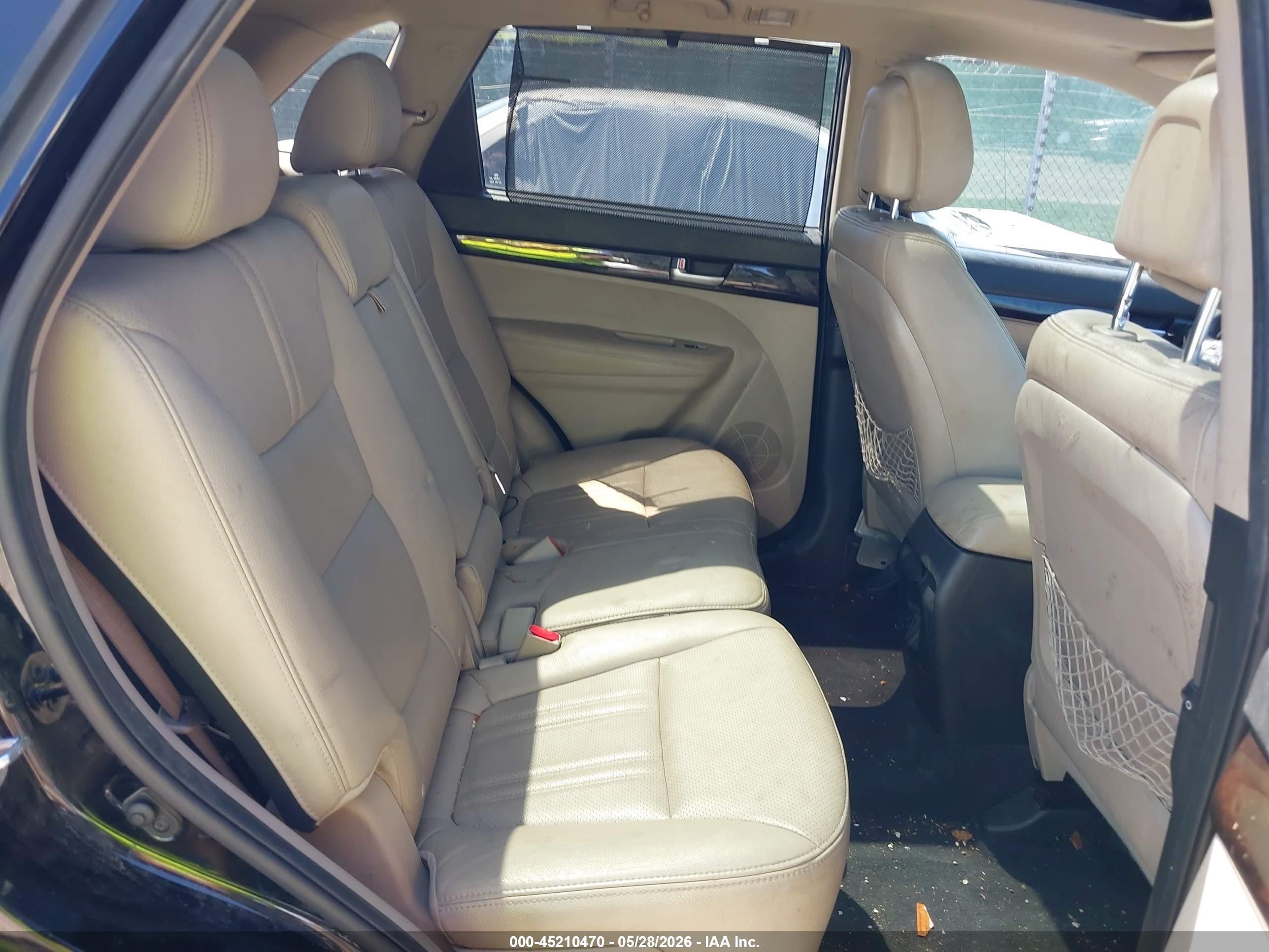 2014 Kia Sorento Ex V6 Черный vin: 5XYKUDA70EG502332