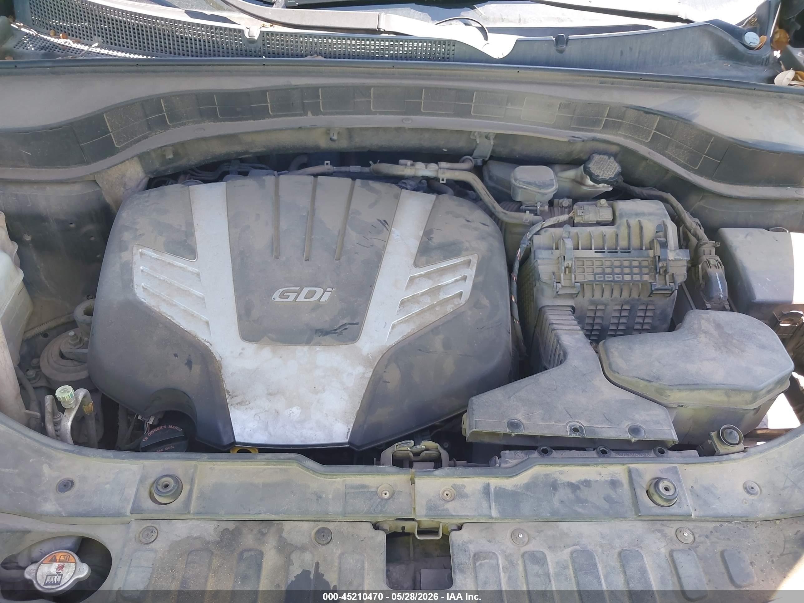 2014 Kia Sorento Ex V6 Черный vin: 5XYKUDA70EG502332