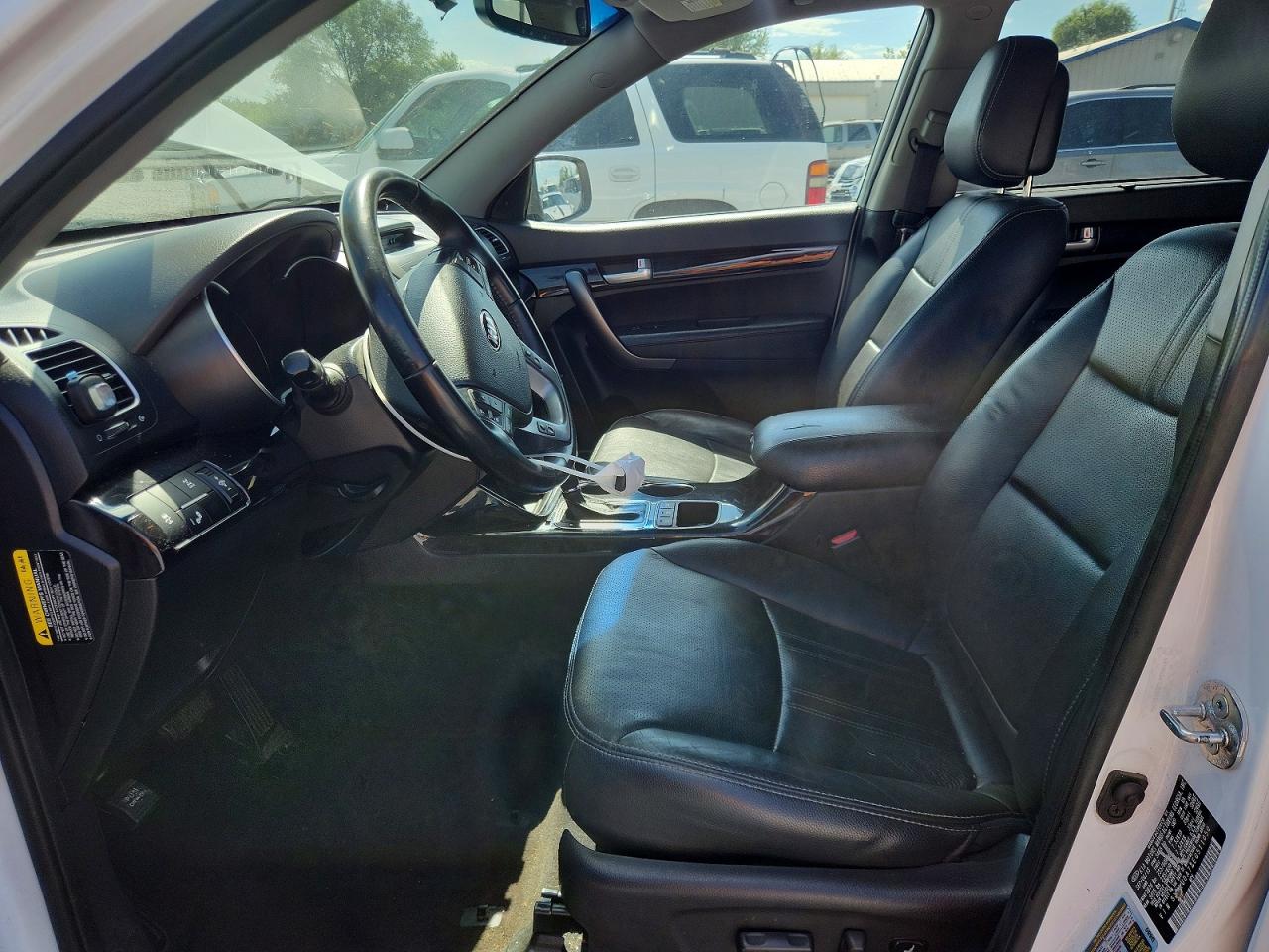 2014 Kia Sorento Ex White vin: 5XYKUDA72EG511050