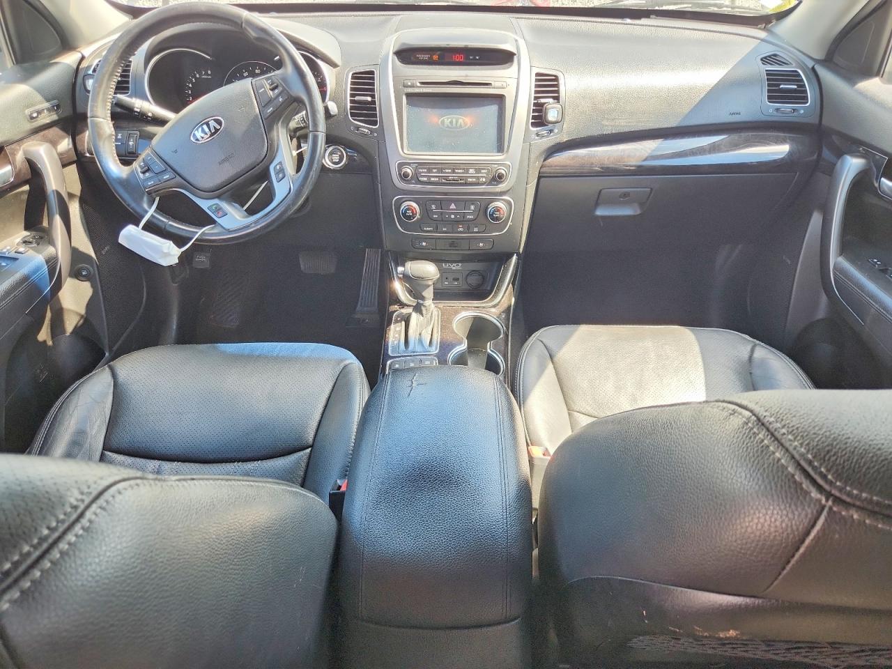 2014 Kia Sorento Ex White vin: 5XYKUDA72EG511050