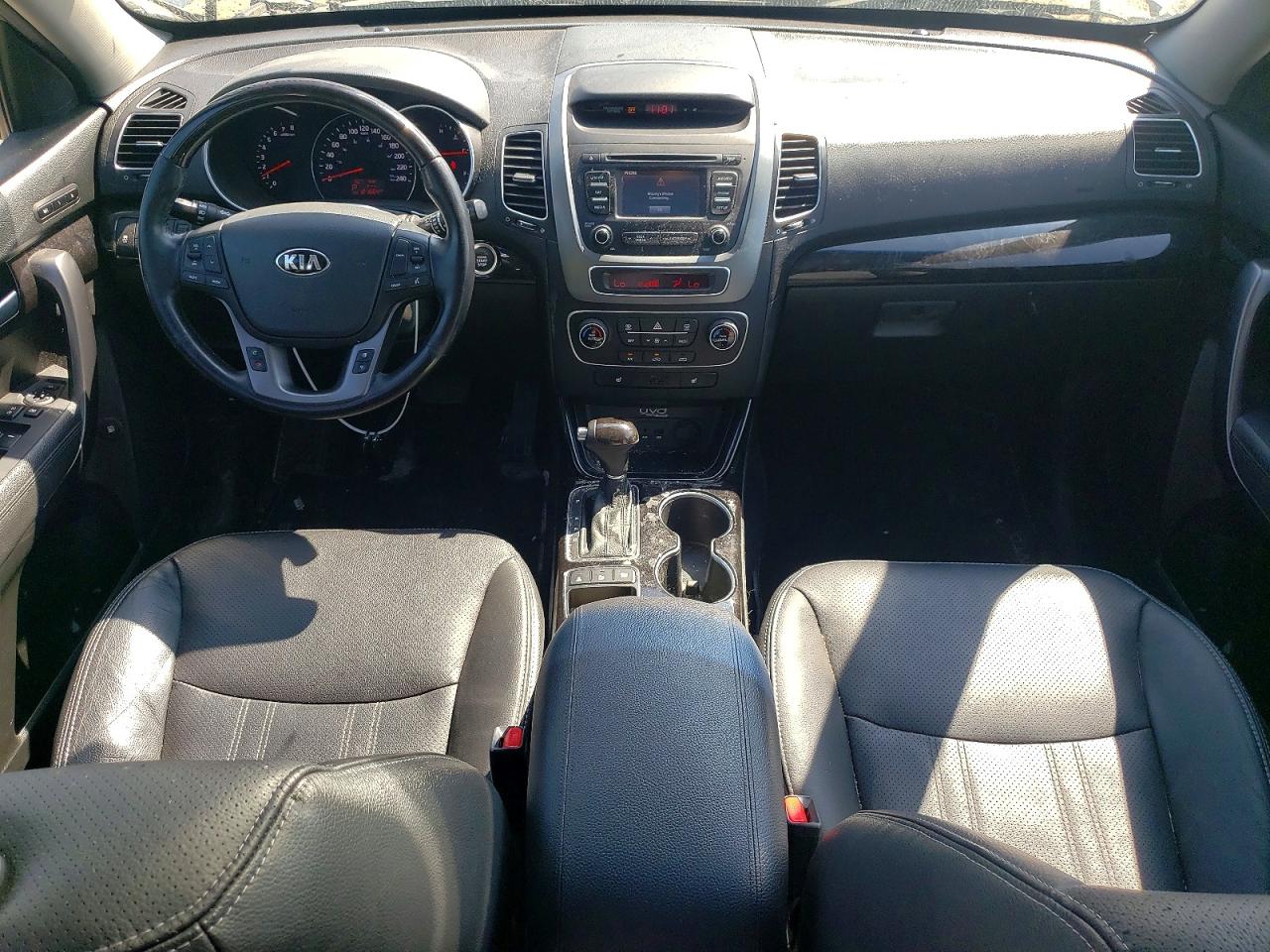 2014 Kia Sorento Ex Silver vin: 5XYKUDA72EG536840