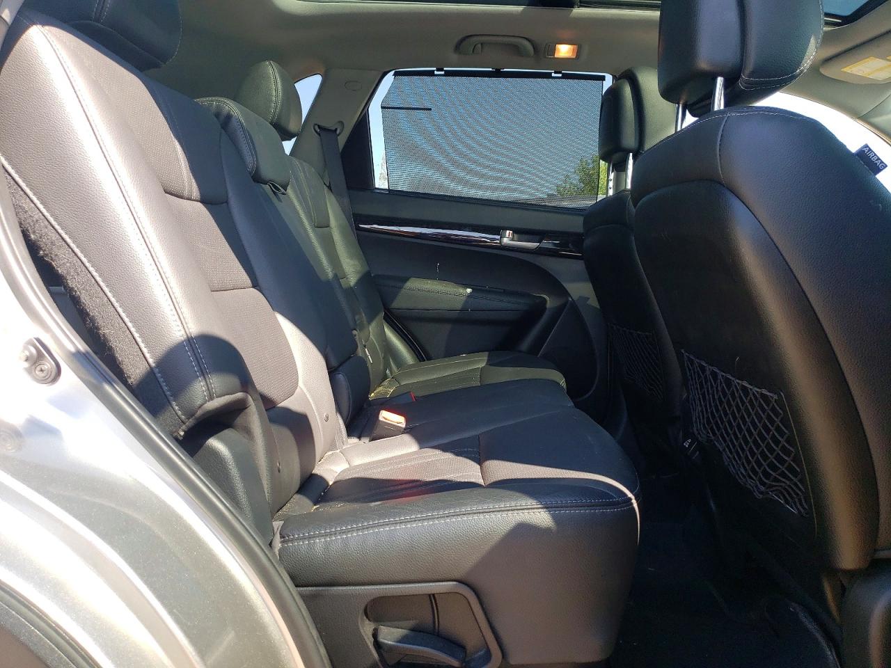 2014 Kia Sorento Ex Silver vin: 5XYKUDA72EG536840
