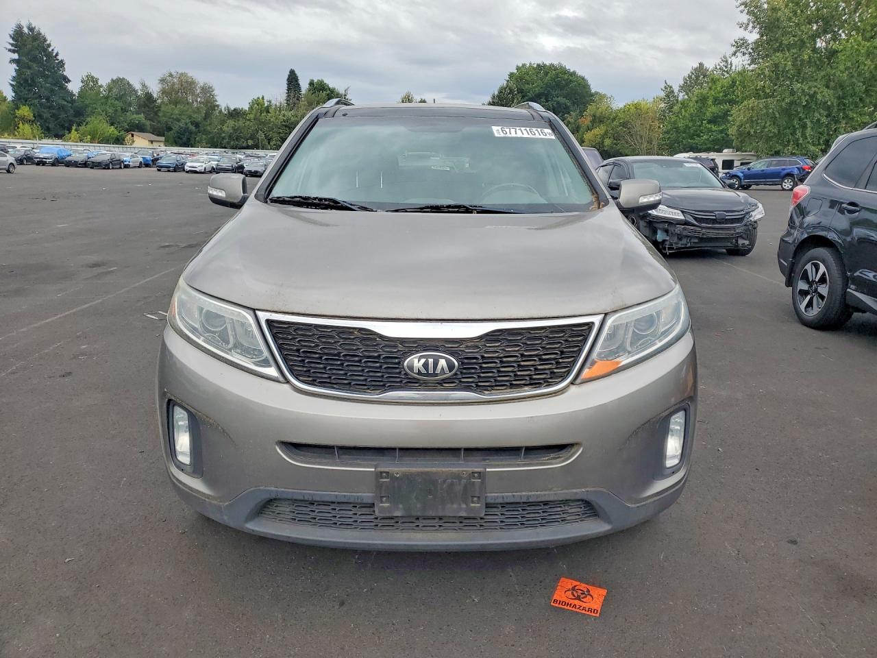 2015 Kia Sorento Ex Charcoal vin: 5XYKUDA72FG628340