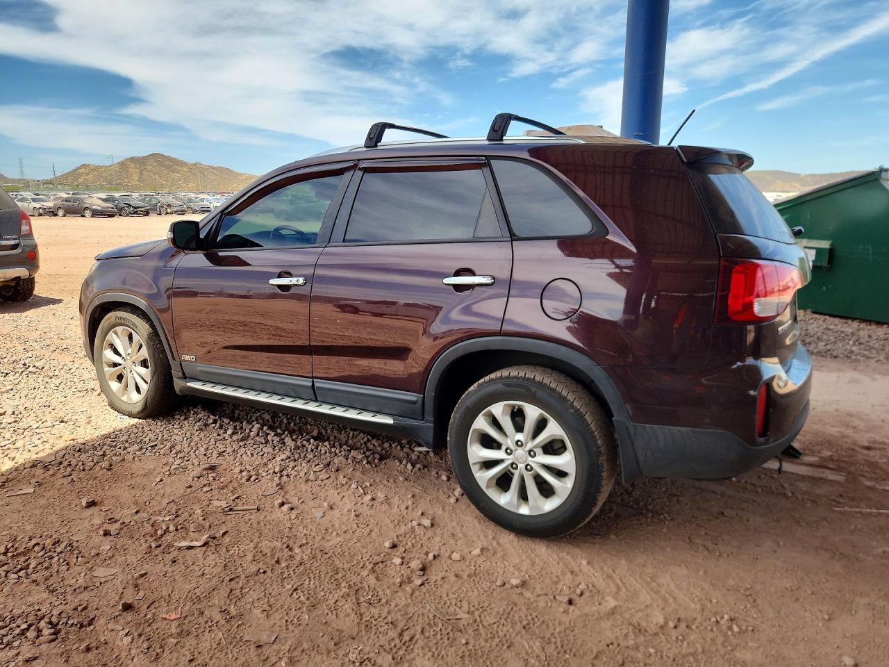 2015 Kia Sorento Ex Purple vin: 5XYKUDA72FG641475
