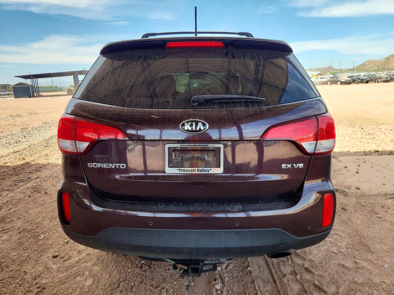 2015 Kia Sorento Ex Purple vin: 5XYKUDA72FG641475