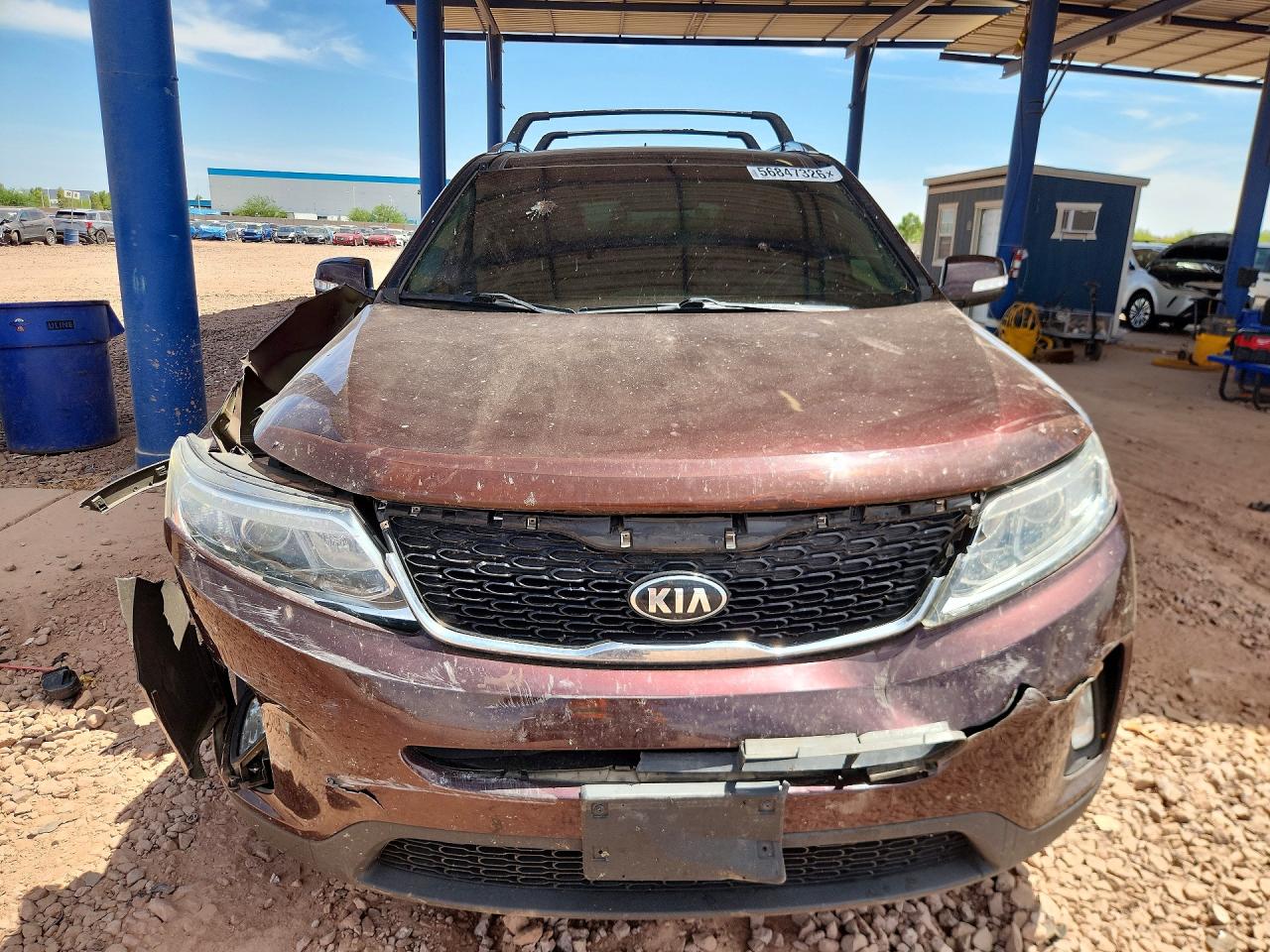 2015 Kia Sorento Ex Purple vin: 5XYKUDA72FG641475