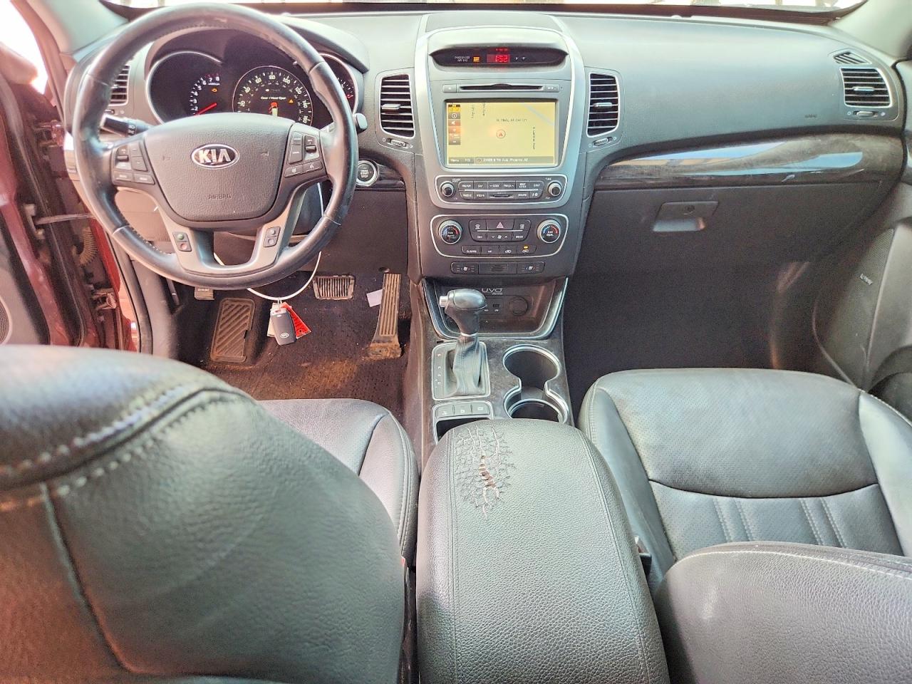 2015 Kia Sorento Ex Purple vin: 5XYKUDA72FG641475