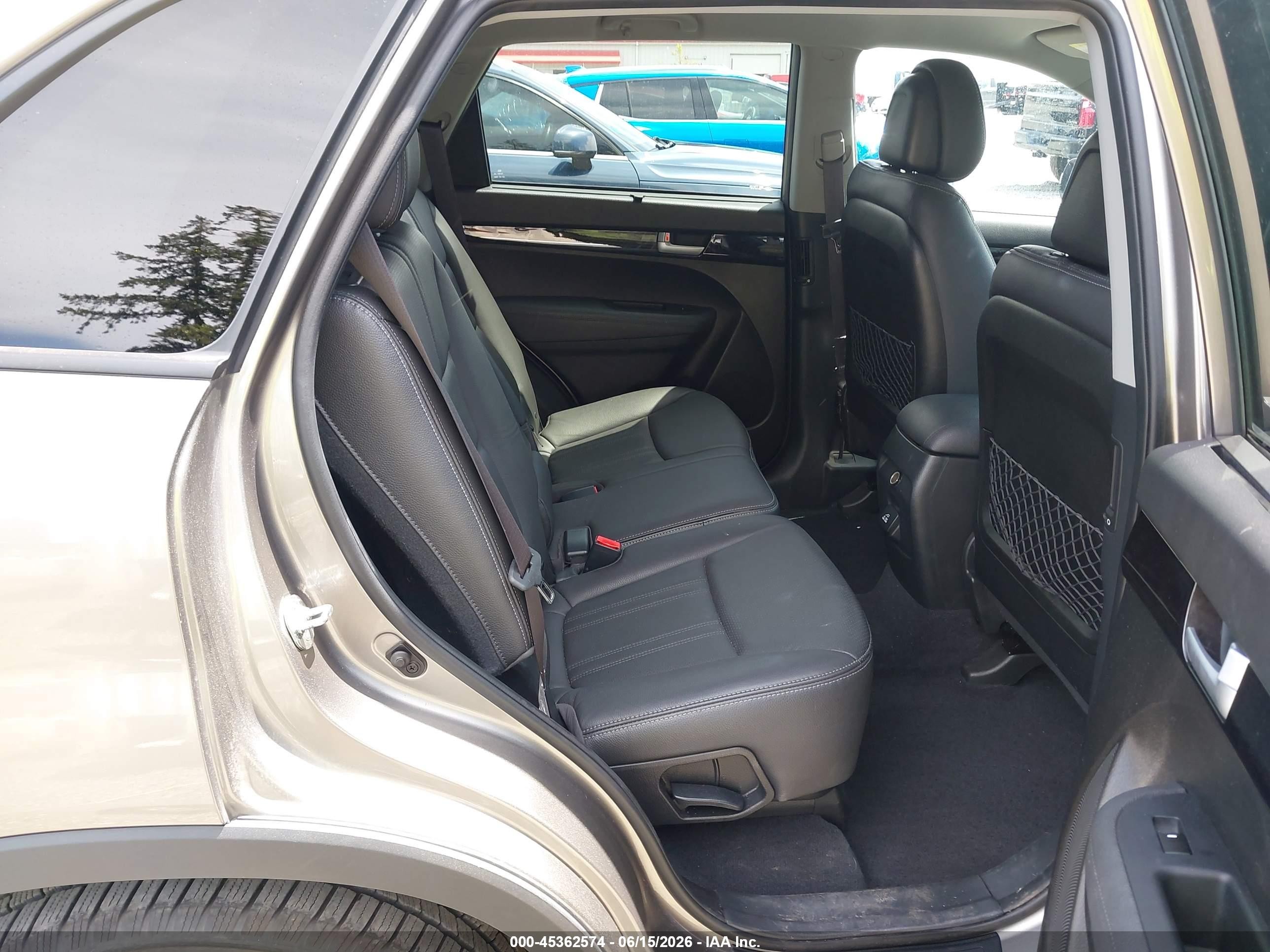 2015 Kia Sorento Ex V6 Gray vin: 5XYKUDA75FG608891