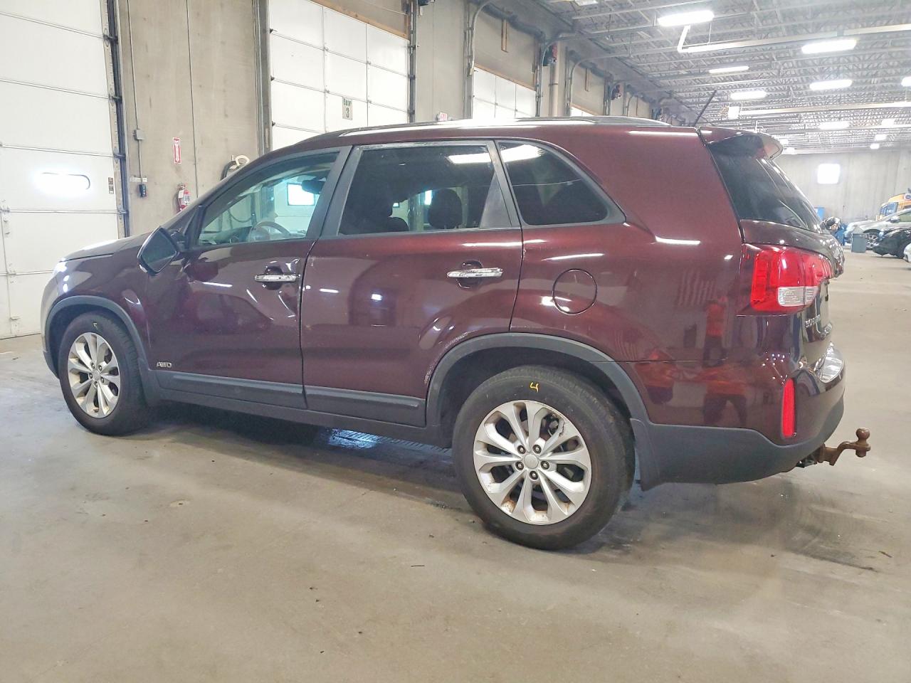 2015 Kia Sorento Ex Бордовый vin: 5XYKUDA75FG647335
