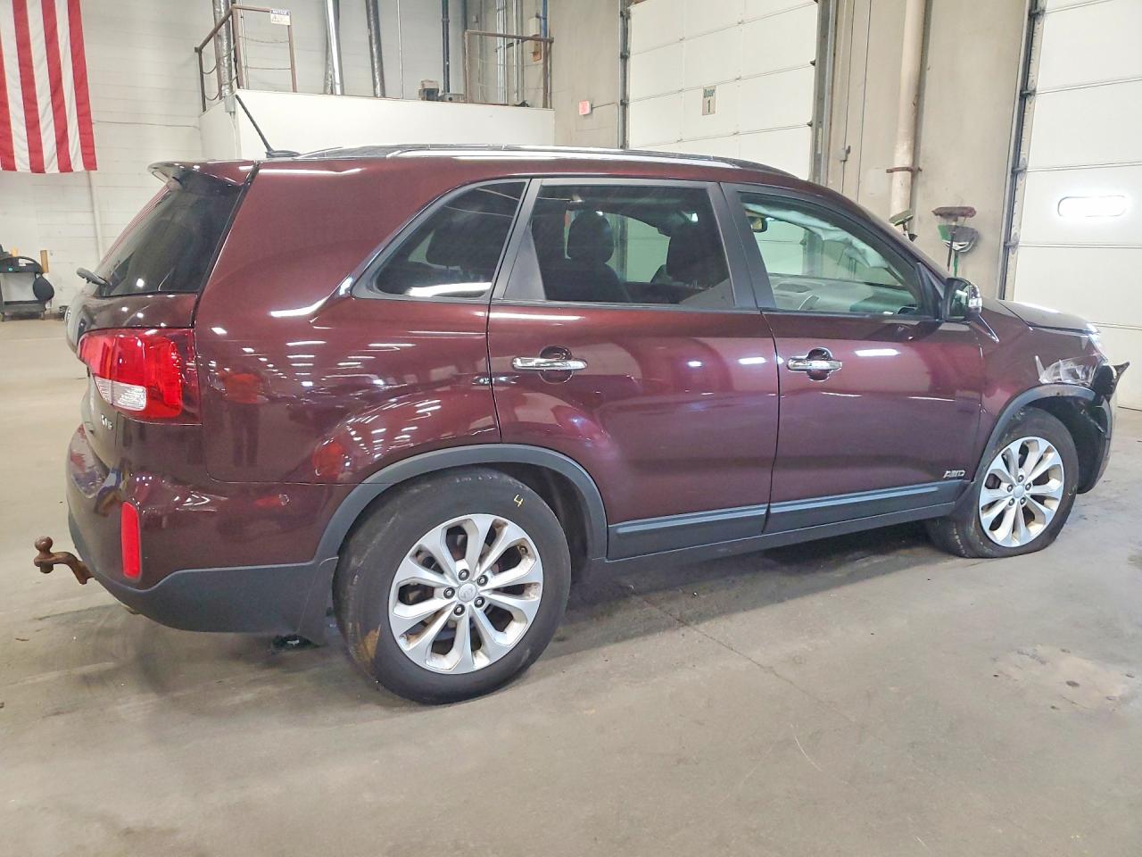 2015 Kia Sorento Ex Бордовый vin: 5XYKUDA75FG647335