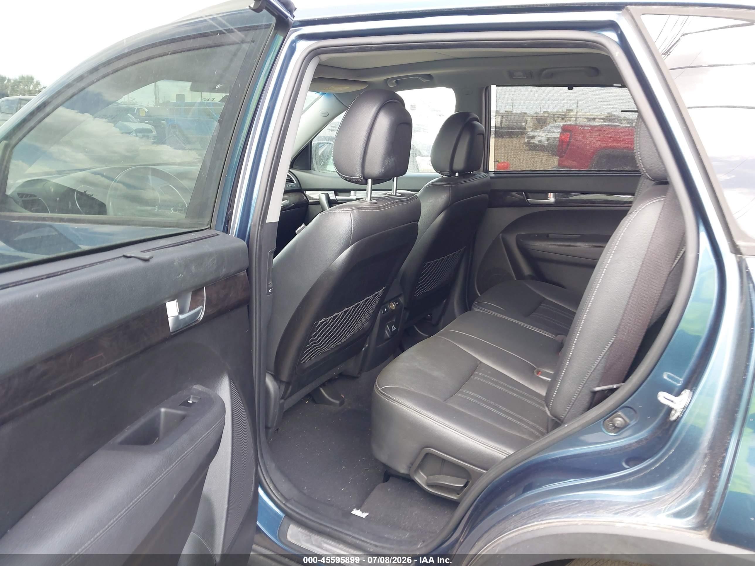 2014 Kia Sorento Ex V6 Синий vin: 5XYKUDA76EG452777