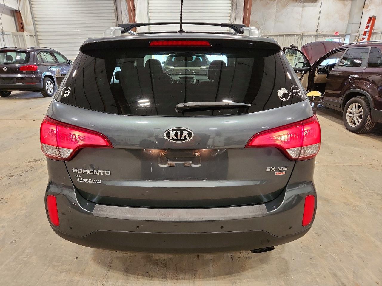 2014 Kia Sorento Ex Teal vin: 5XYKUDA76EG531446