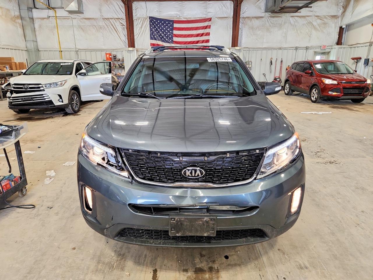 2014 Kia Sorento Ex Teal vin: 5XYKUDA76EG531446