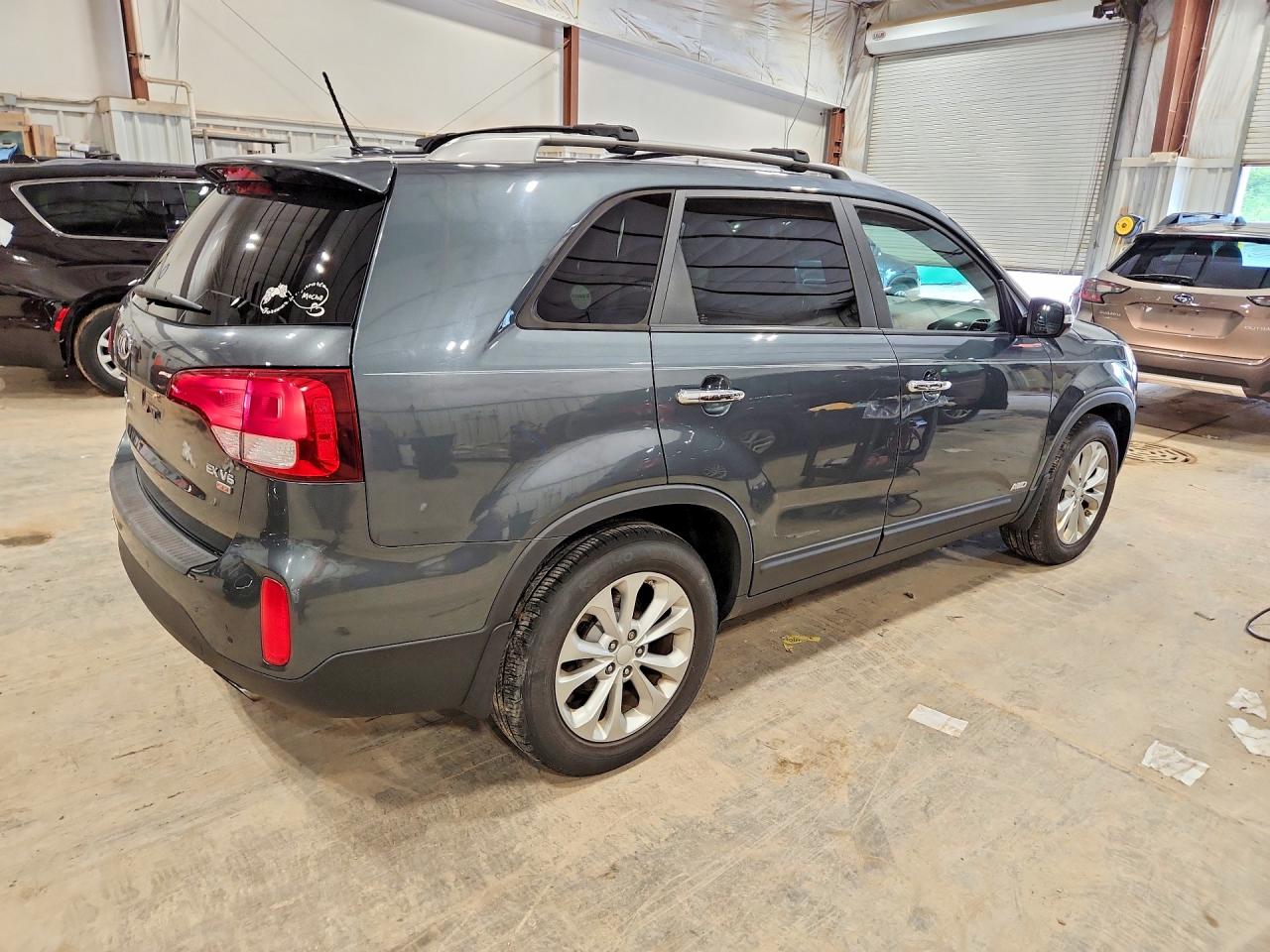 2014 Kia Sorento Ex Teal vin: 5XYKUDA76EG531446