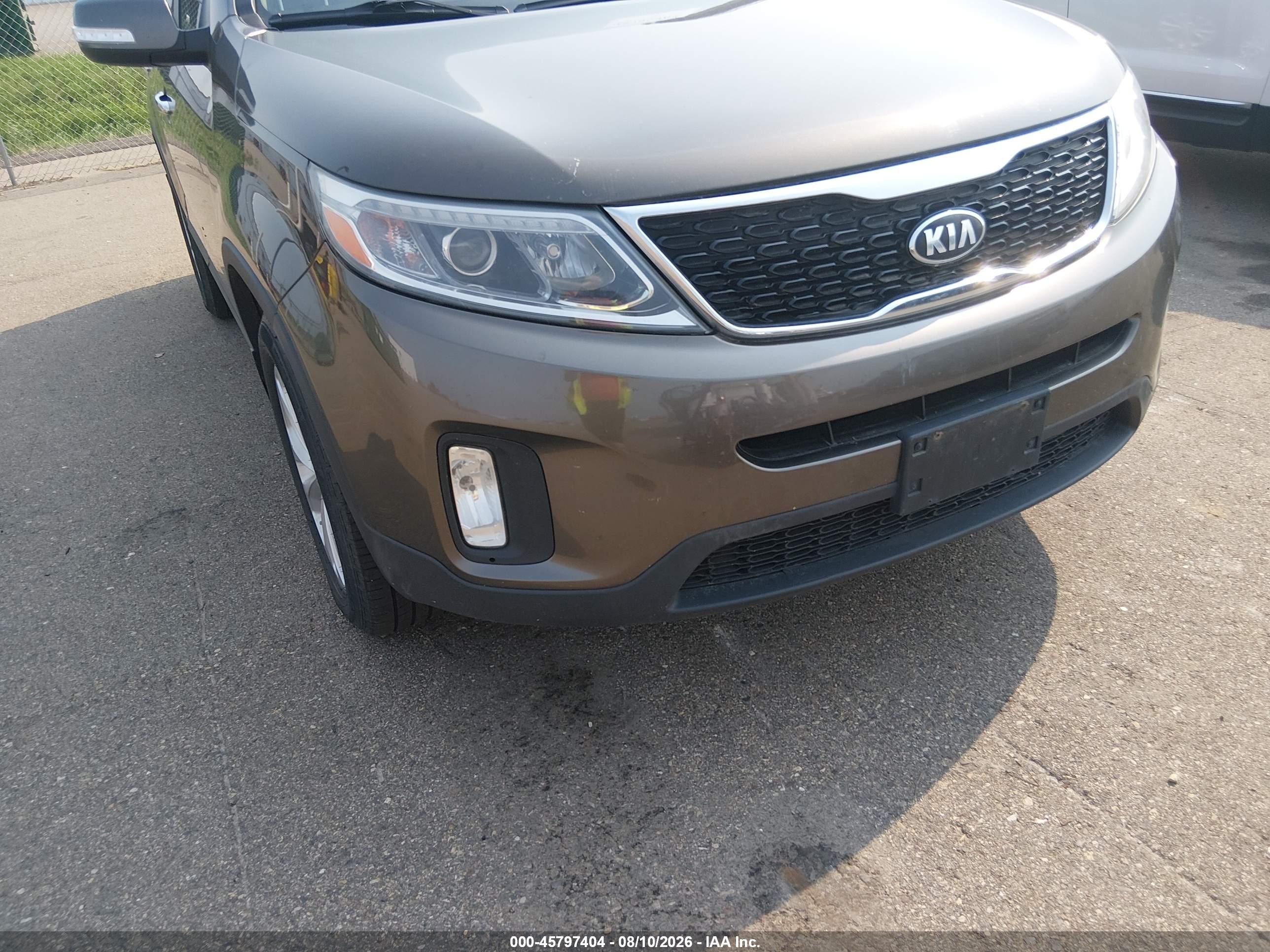 2015 Kia Sorento Ex V6 Green vin: 5XYKUDA76FG600850