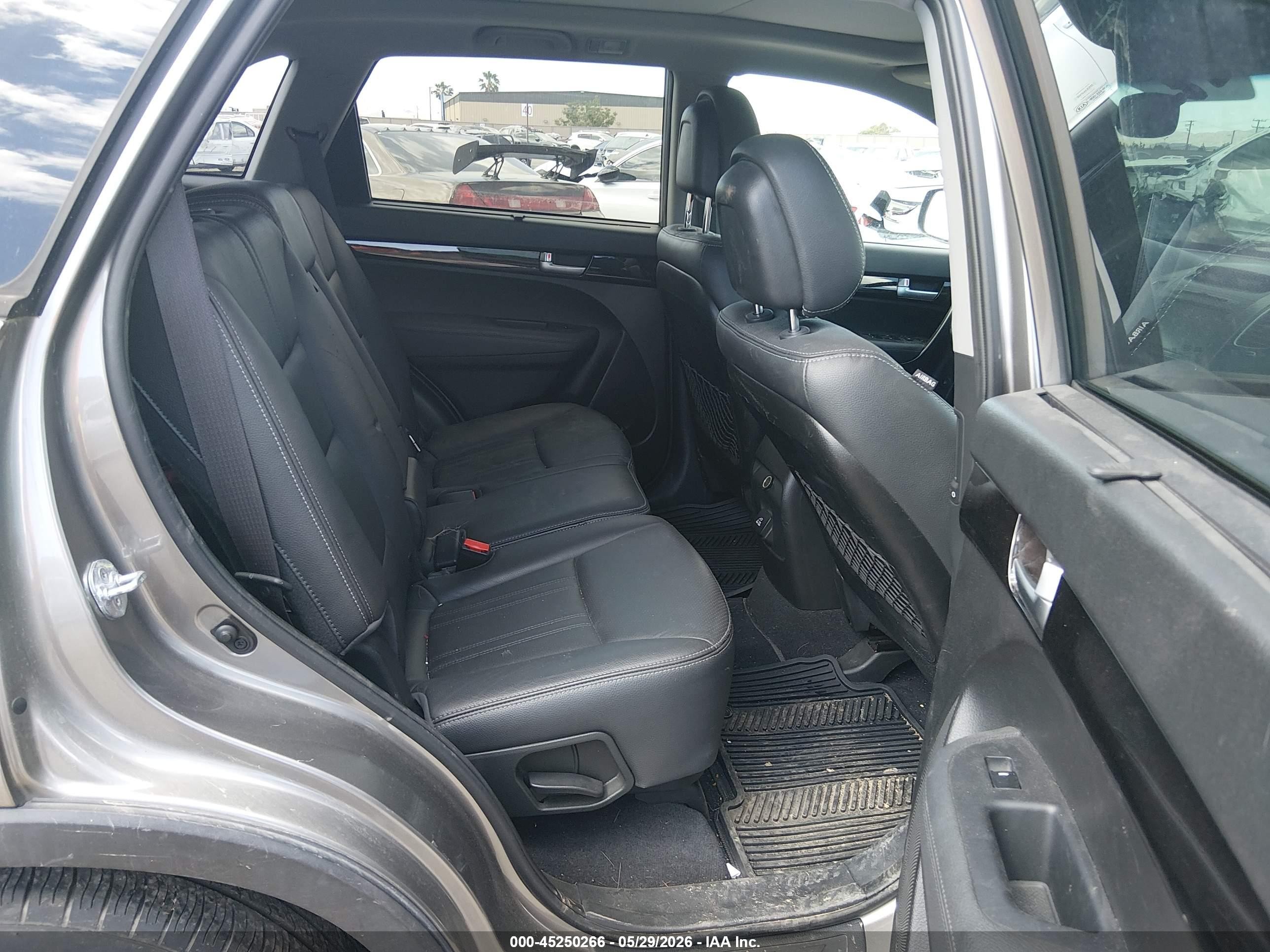2015 Kia Sorento Ex V6 Gray vin: 5XYKUDA76FG627448