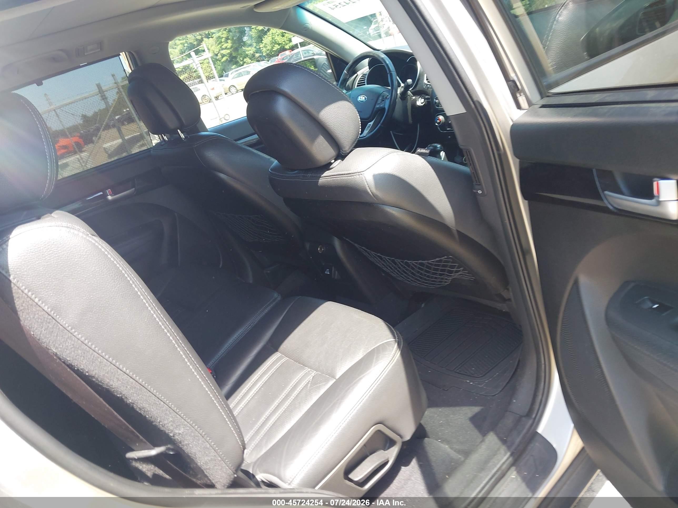 2014 Kia Sorento Ex V6 Silver vin: 5XYKUDA77EG491152