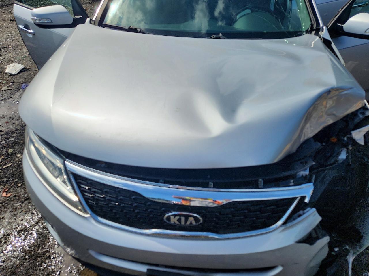 2015 Kia Sorento Ex Silver vin: 5XYKUDA77FG624087