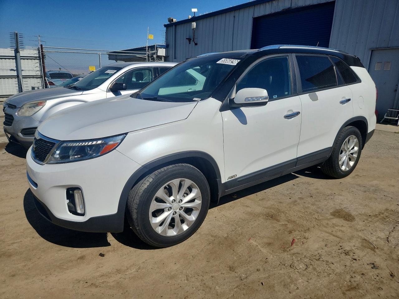 2014 Kia Sorento Ex Белый vin: 5XYKUDA78EG463151