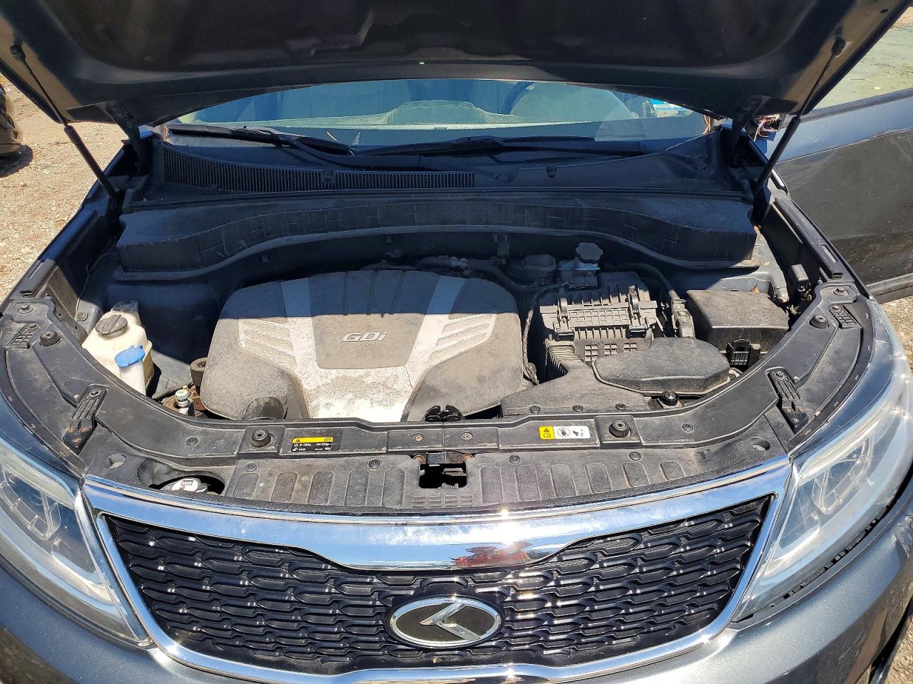 2014 Kia Sorento Ex Gray vin: 5XYKUDA78EG537975
