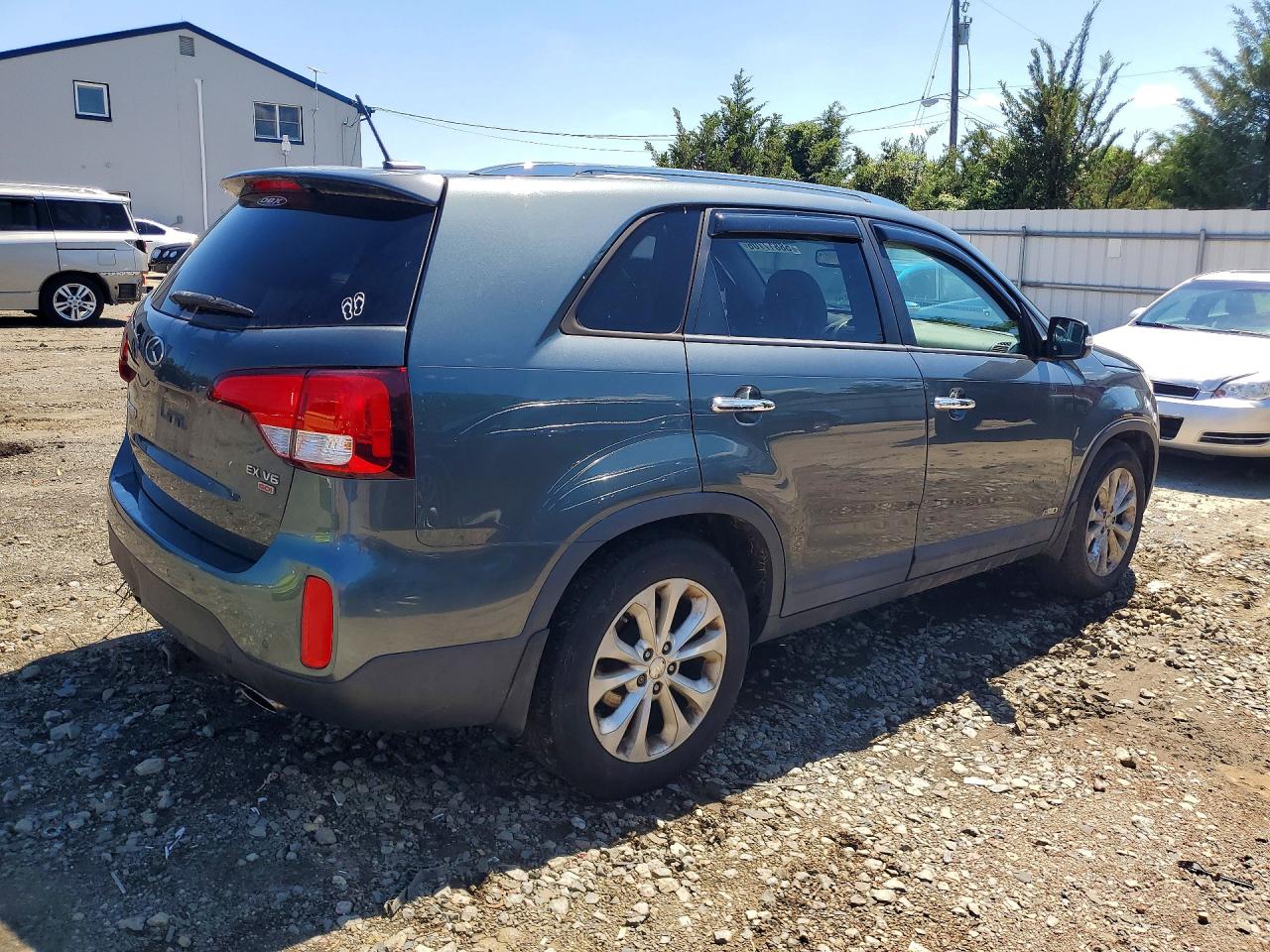 2014 Kia Sorento Ex Gray vin: 5XYKUDA78EG537975