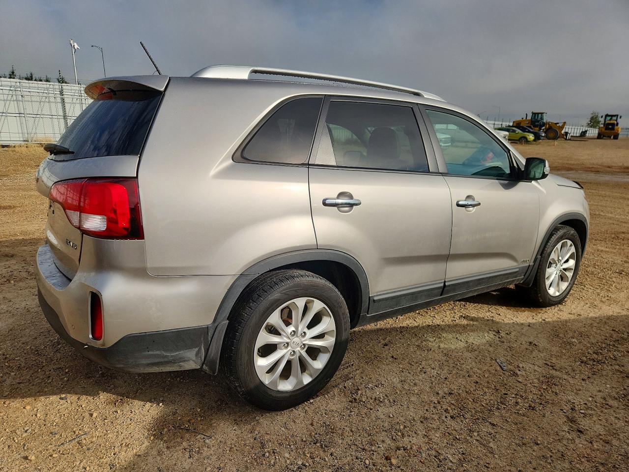 2015 Kia Sorento Ex Silver vin: 5XYKUDA78FG585929