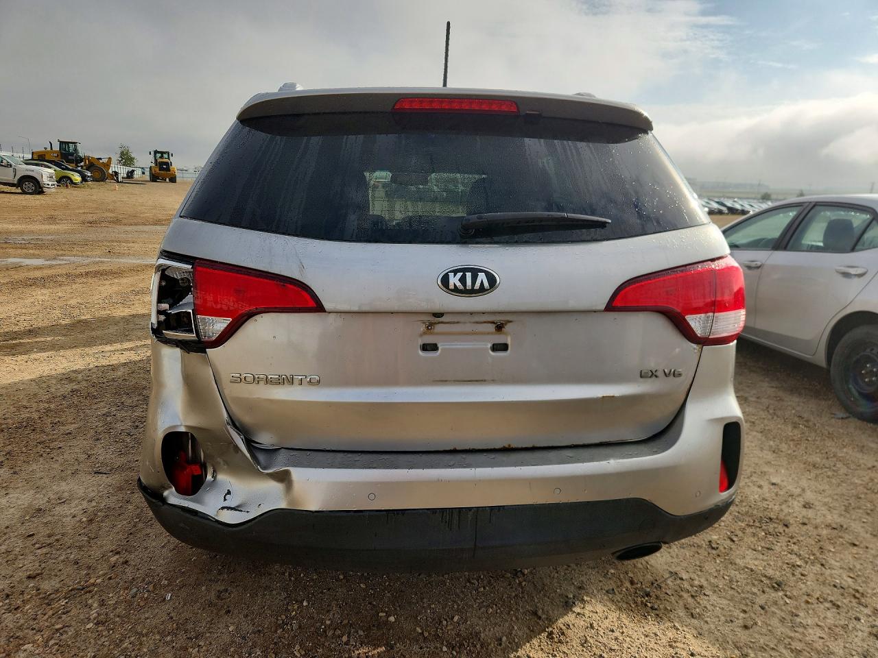 2015 Kia Sorento Ex Silver vin: 5XYKUDA78FG585929