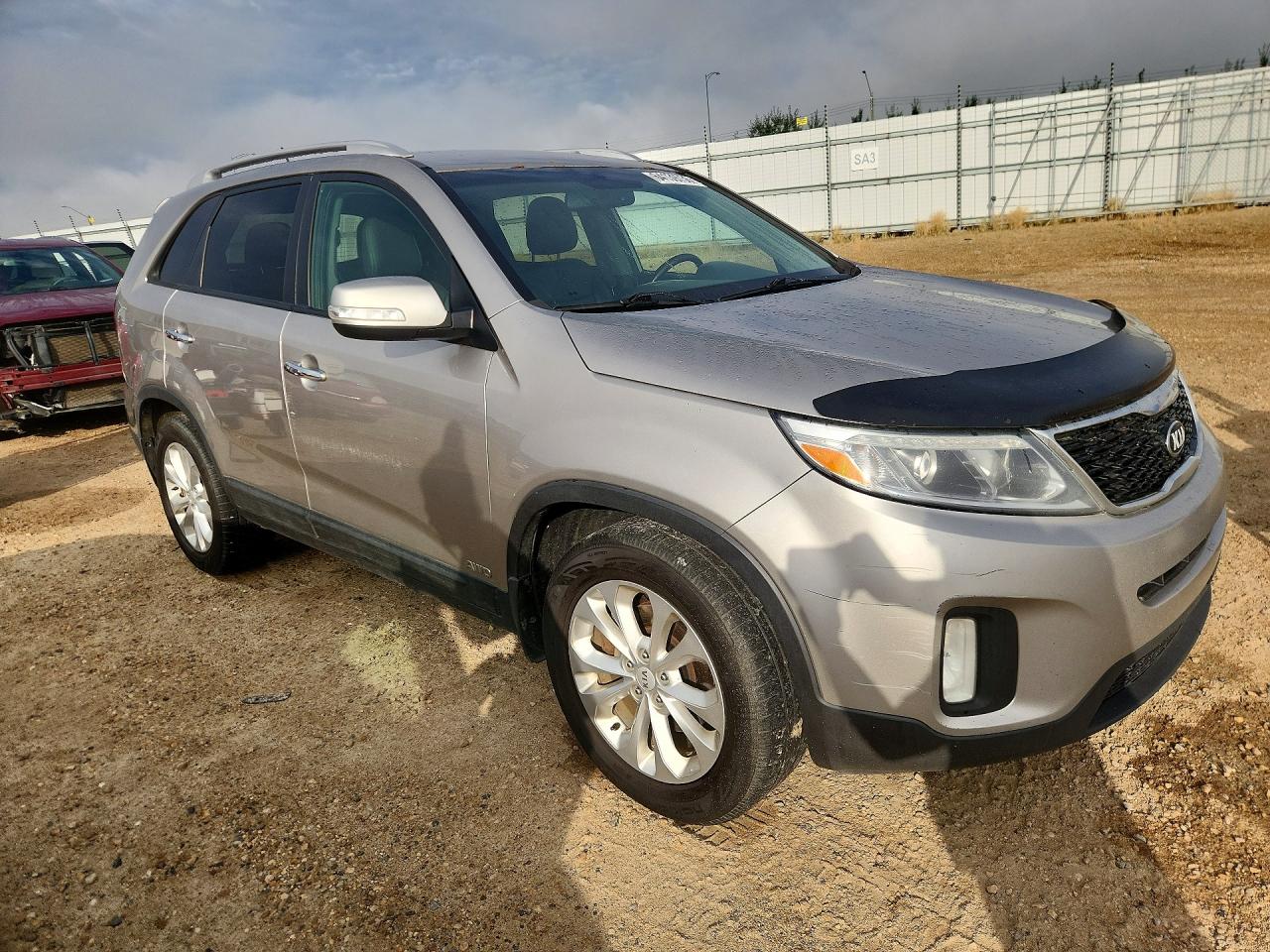 2015 Kia Sorento Ex Silver vin: 5XYKUDA78FG585929