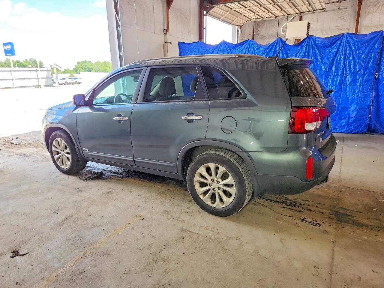 2014 Kia Sorento Ex Gray vin: 5XYKUDA79EG525110