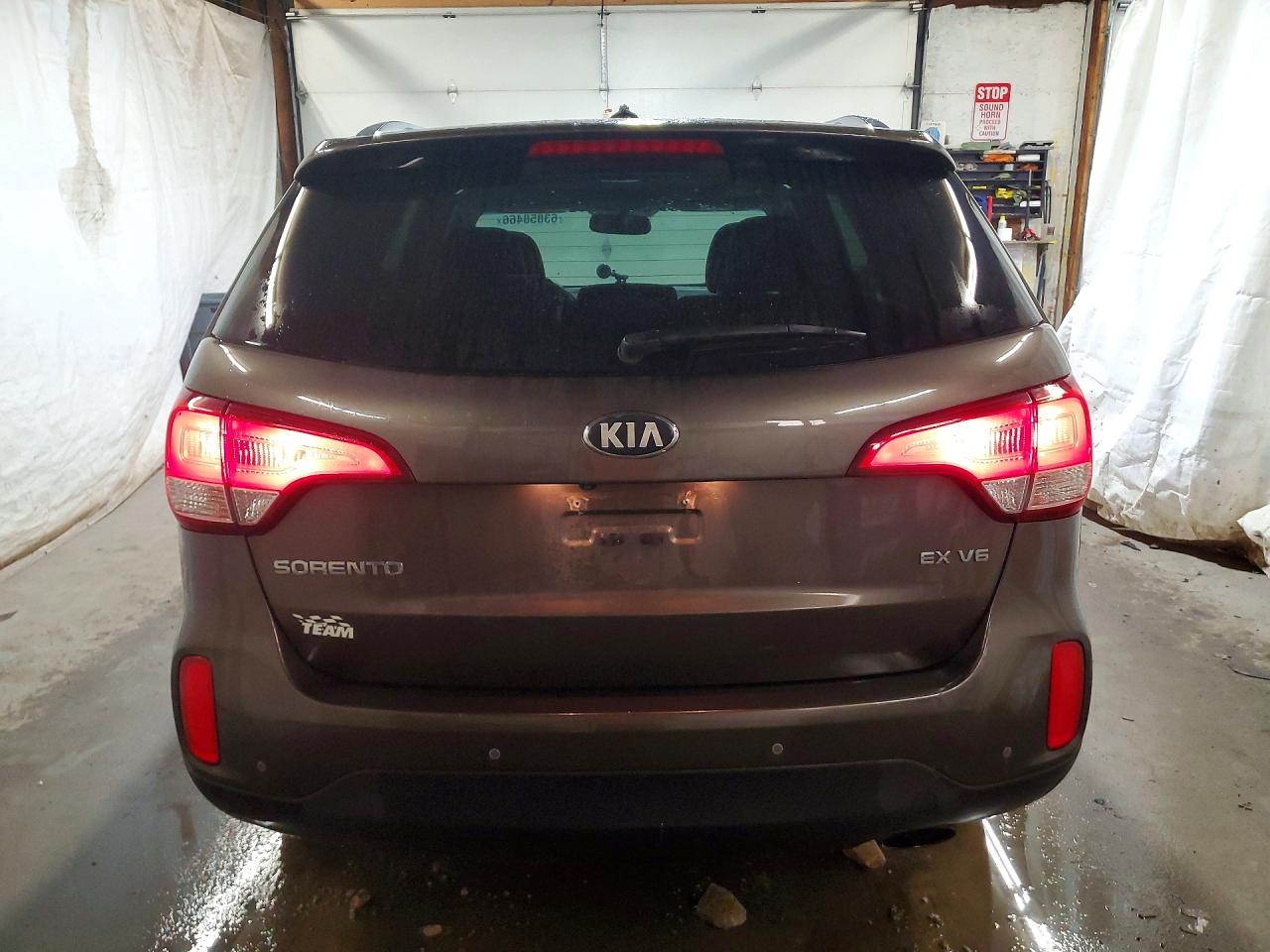 2015 Kia Sorento Ex Brown vin: 5XYKUDA79FG621806