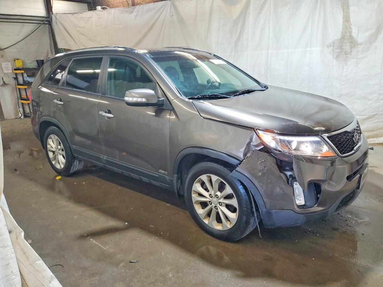 2015 Kia Sorento Ex Brown vin: 5XYKUDA79FG621806