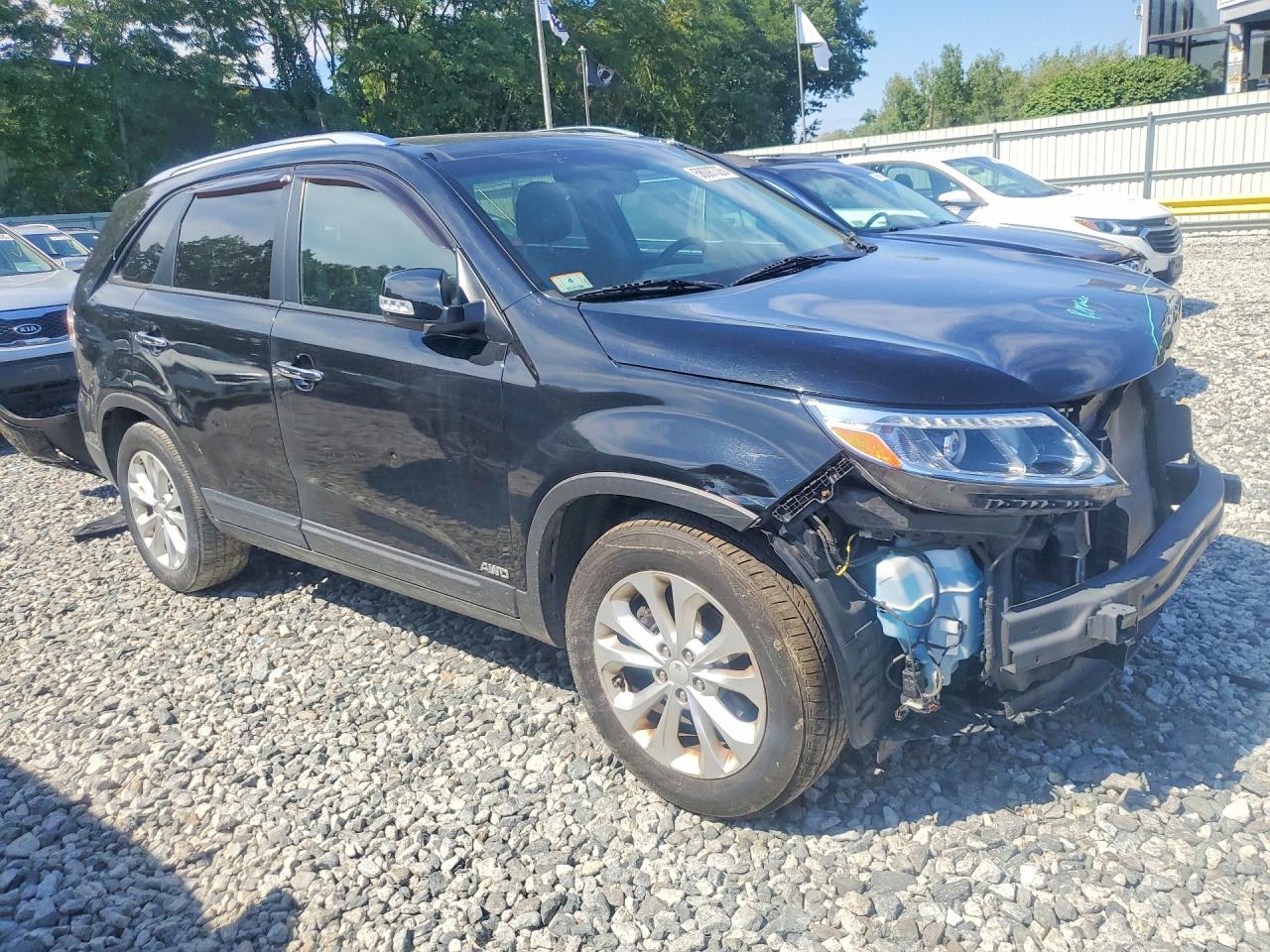 2014 Kia Sorento Ex Black vin: 5XYKUDA7XEG457349