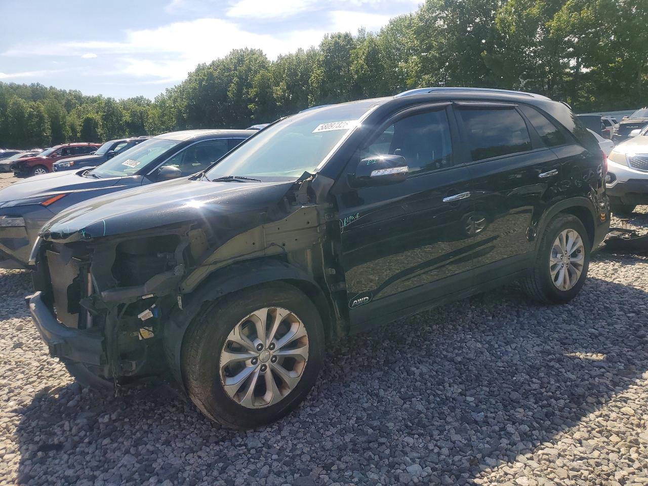 2014 Kia Sorento Ex Black vin: 5XYKUDA7XEG457349