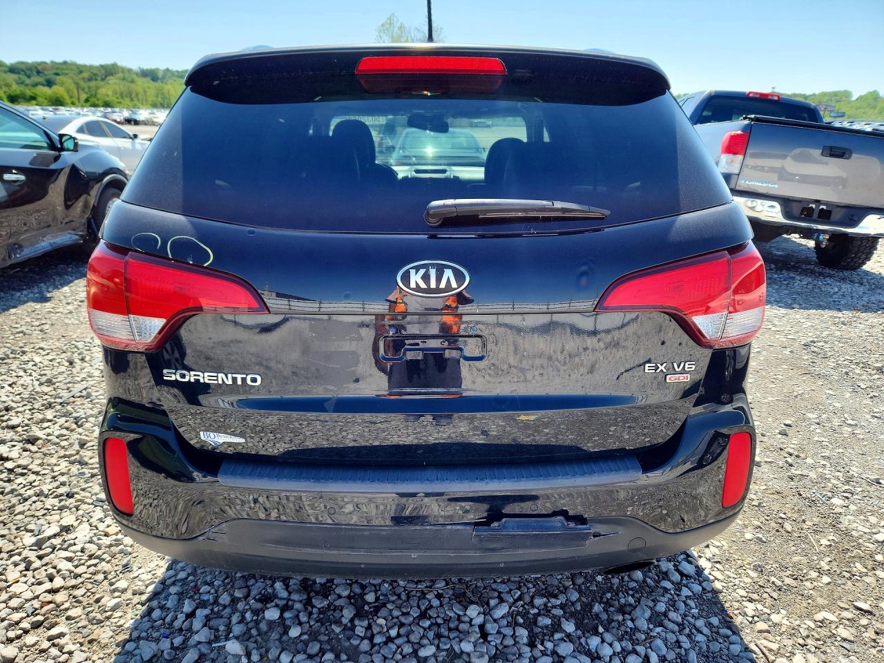 2014 Kia Sorento Ex Black vin: 5XYKUDA7XEG461370