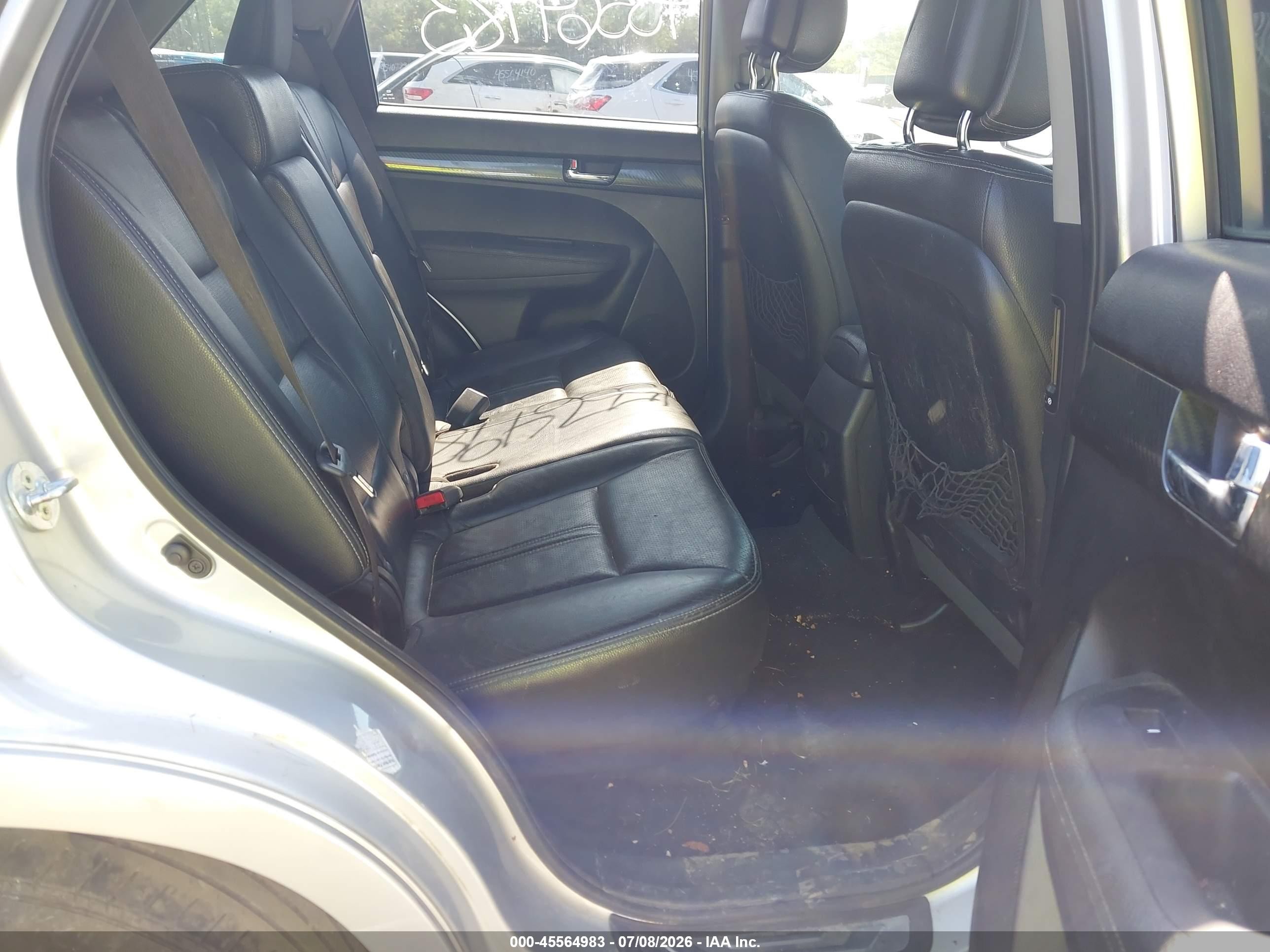2011 Kia Sorento Sx V6 Серебряный vin: 5XYKW4A20BG093761