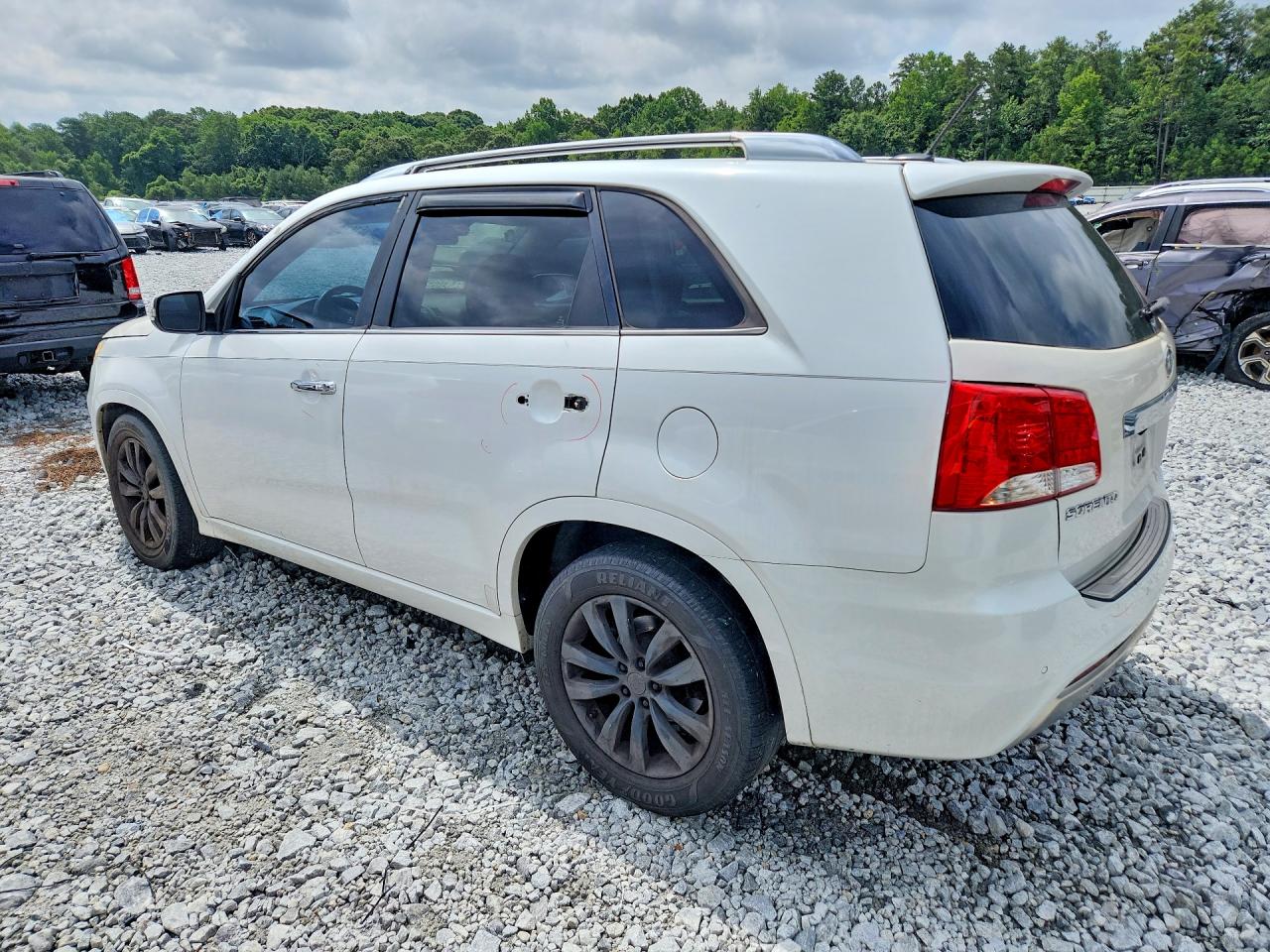 2013 Kia Sorento Sx Белый vin: 5XYKW4A20DG311443
