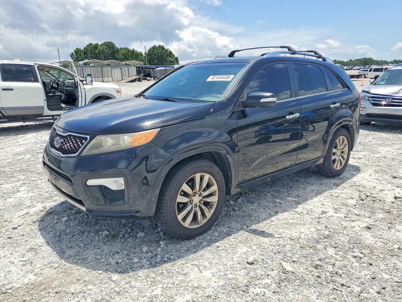 2011 Kia Sorento Sx Черный vin: 5XYKW4A21BG173151