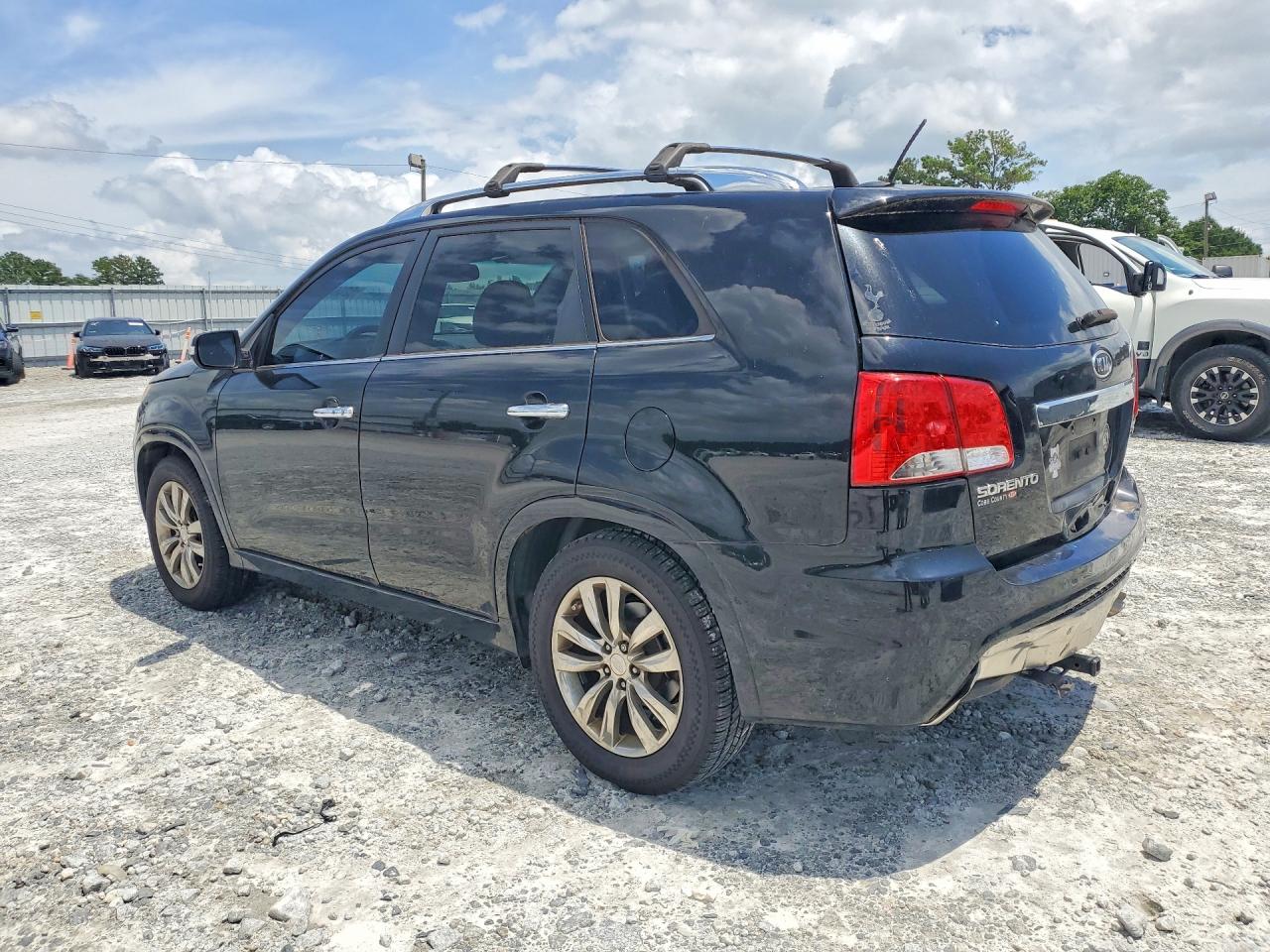 2011 Kia Sorento Sx Черный vin: 5XYKW4A21BG173151