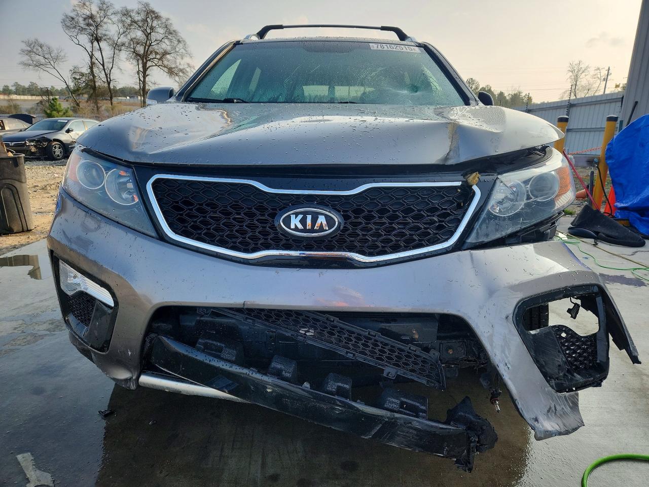 2012 Kia Sorento Sx Gray vin: 5XYKW4A21CG305696