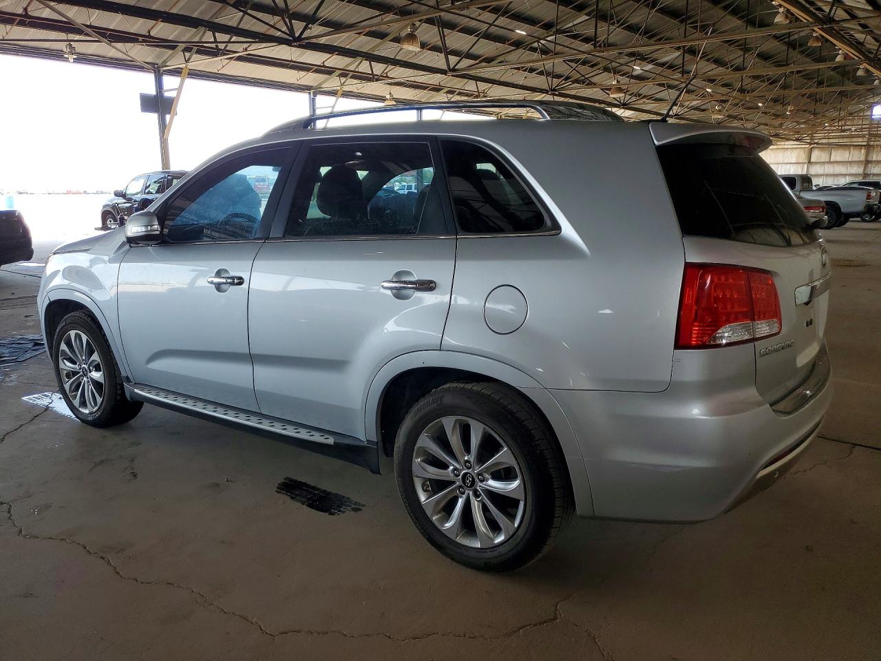 2013 Kia Sorento Sx Silver vin: 5XYKW4A21DG357671