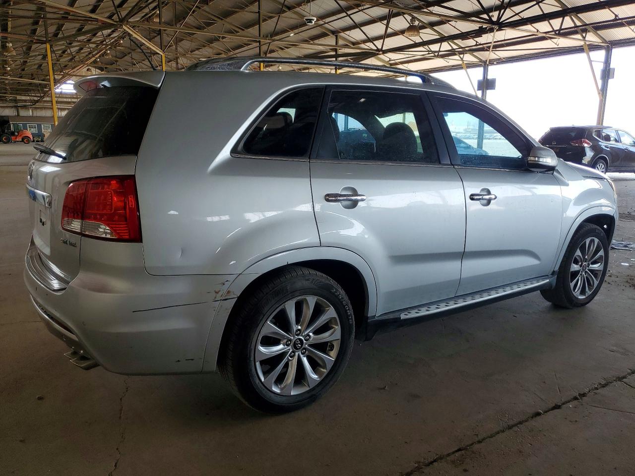 2013 Kia Sorento Sx Silver vin: 5XYKW4A21DG357671