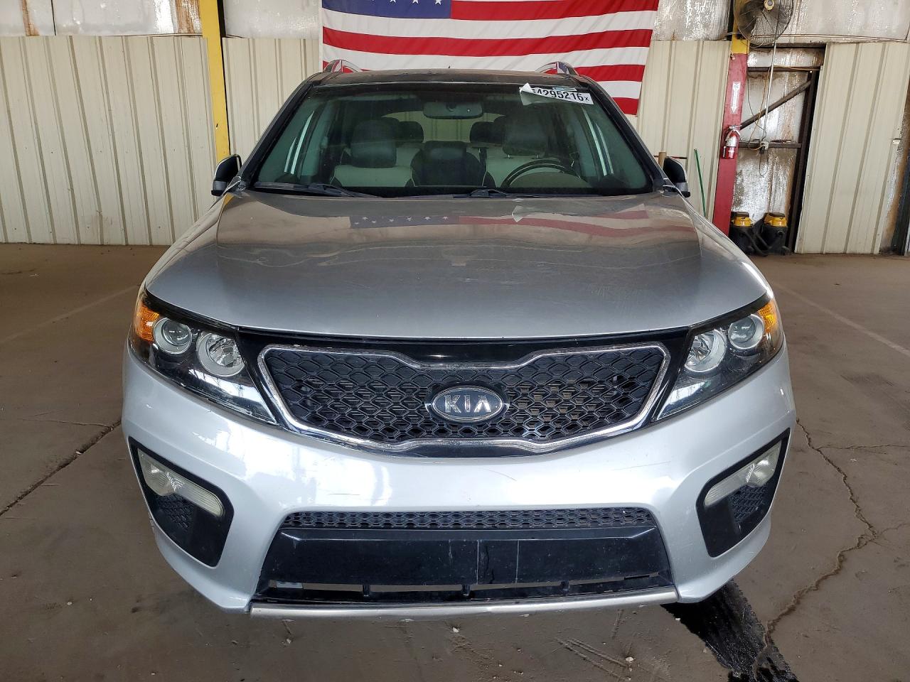 2013 Kia Sorento Sx Silver vin: 5XYKW4A21DG357671