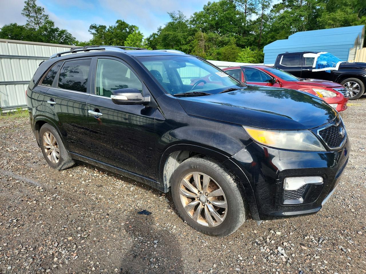 2013 Kia Sorento Sx Black vin: 5XYKW4A21DG384711