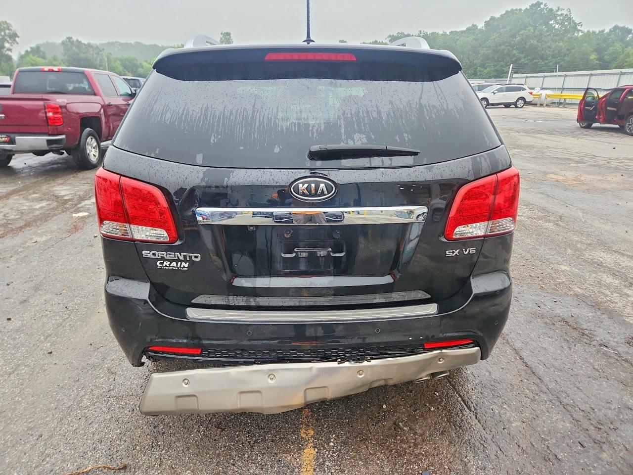 2013 Kia Sorento Sx Черный vin: 5XYKW4A22DG312965