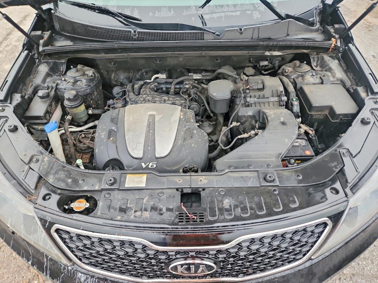 2013 Kia Sorento Sx Черный vin: 5XYKW4A22DG312965